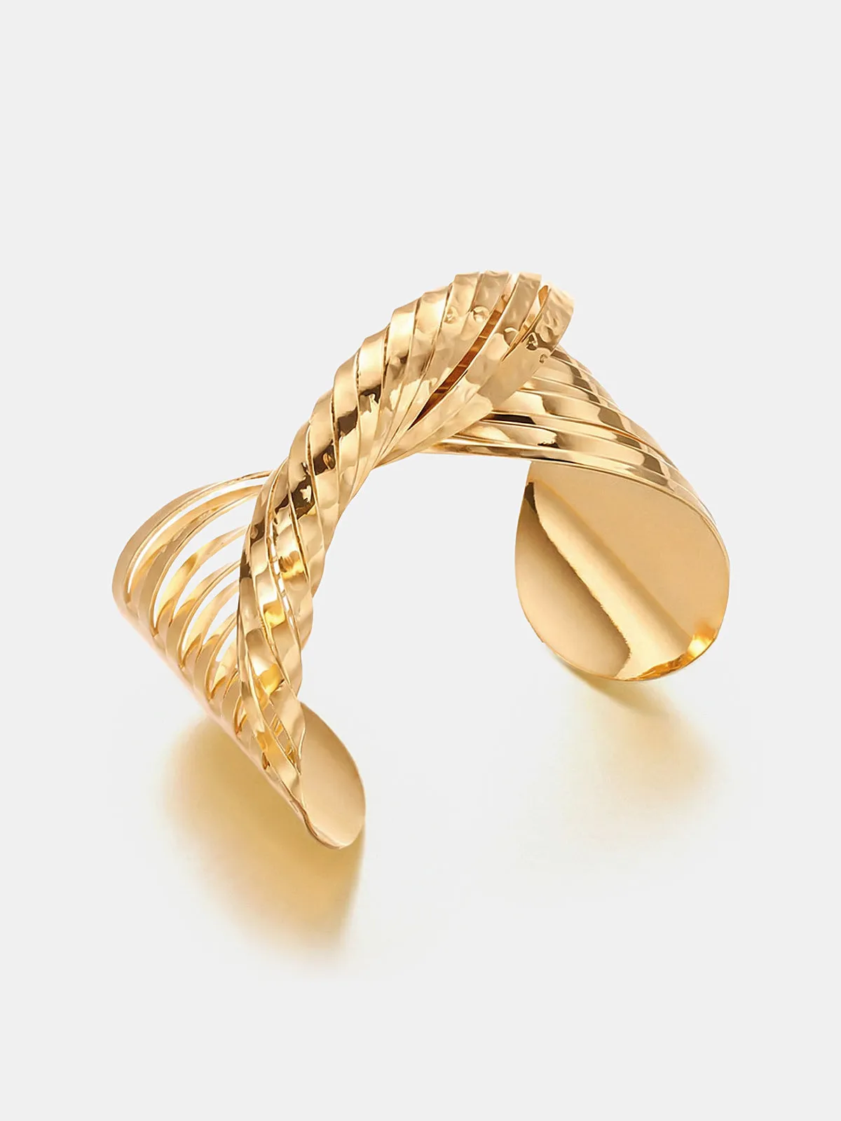 Twisted Multi Layer Cuff Bracelet sold by COMMENSE product image thumbnail 2