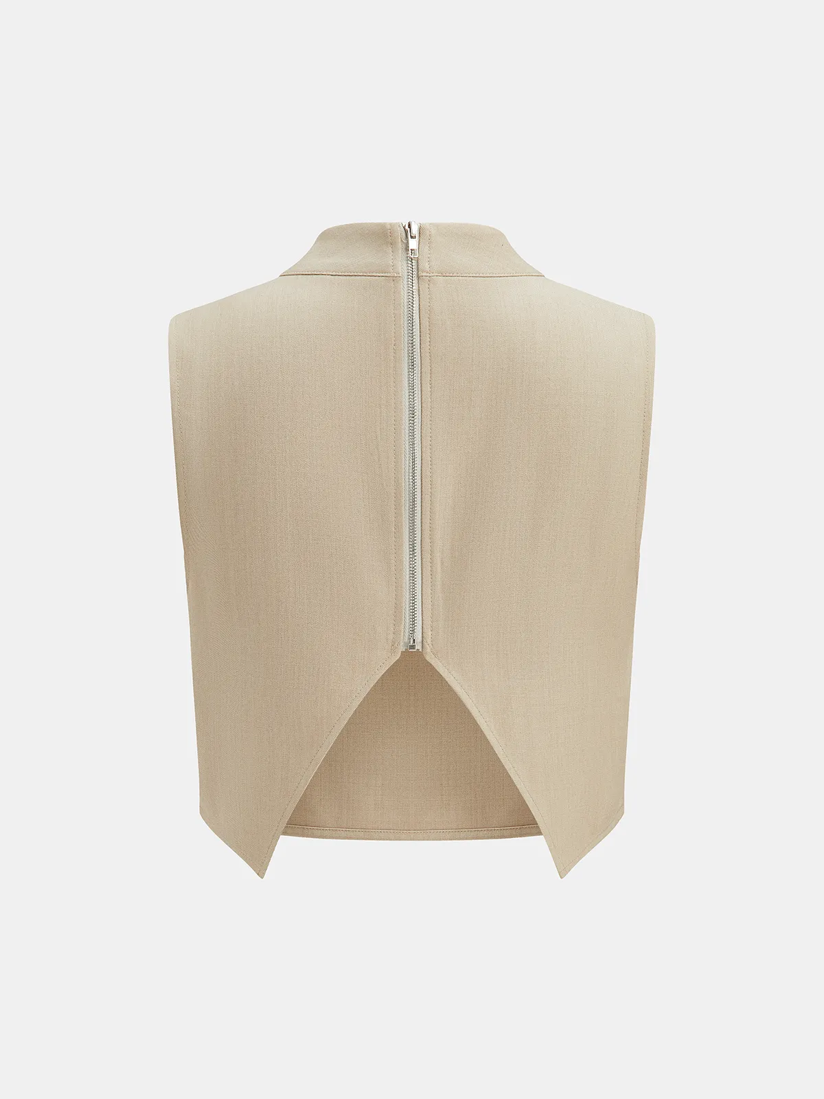 Backless Crop Vest & Belted Skort Set sold by COMMENSE product image thumbnail 4