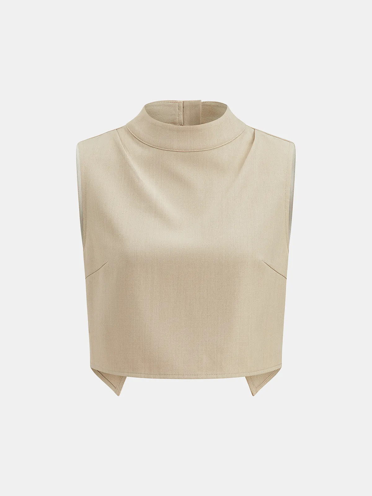 Backless Crop Vest & Belted Skort Set sold by COMMENSE product image thumbnail 3