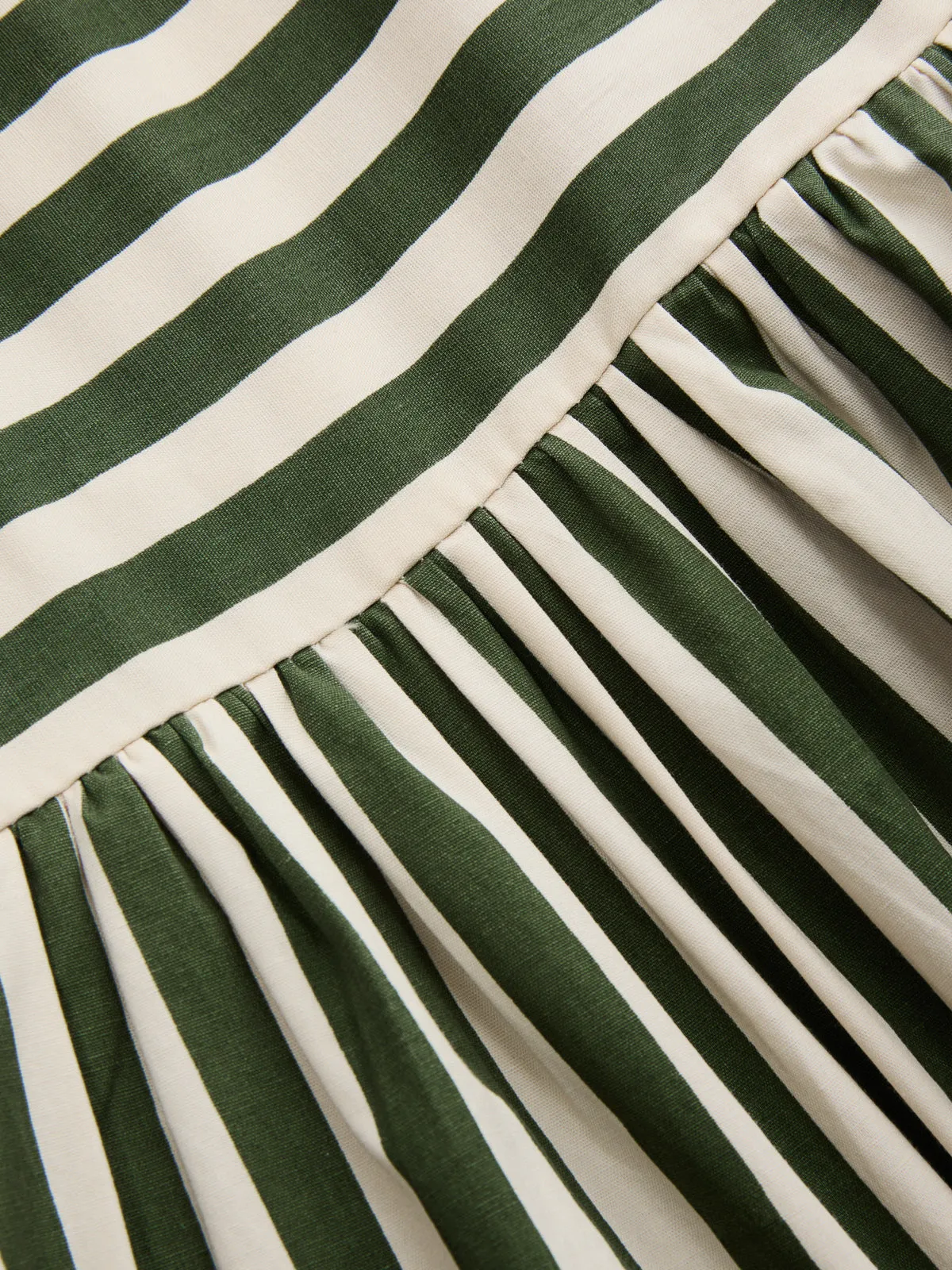 Striped Halter Neck Maxi Dress sold by COMMENSE product image thumbnail 3
