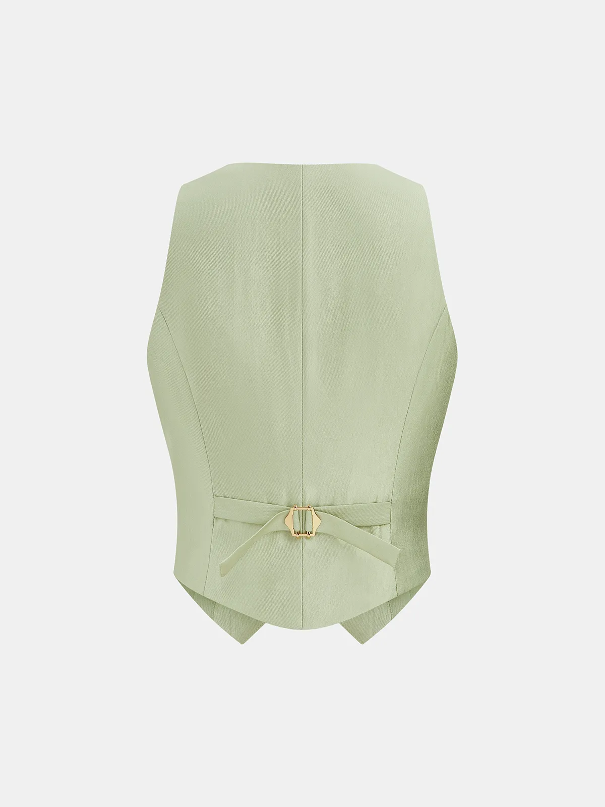 Sleeveless V Neck Vest & Tailored Shorts Set sold by COMMENSE product image thumbnail 4