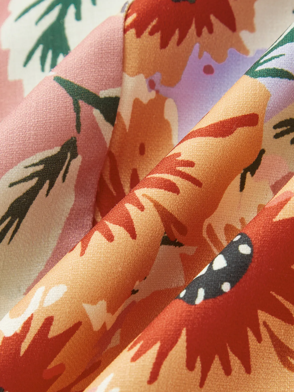 Sleeveless Floral Print Backless Maxi Dress sold by COMMENSE product image thumbnail 4
