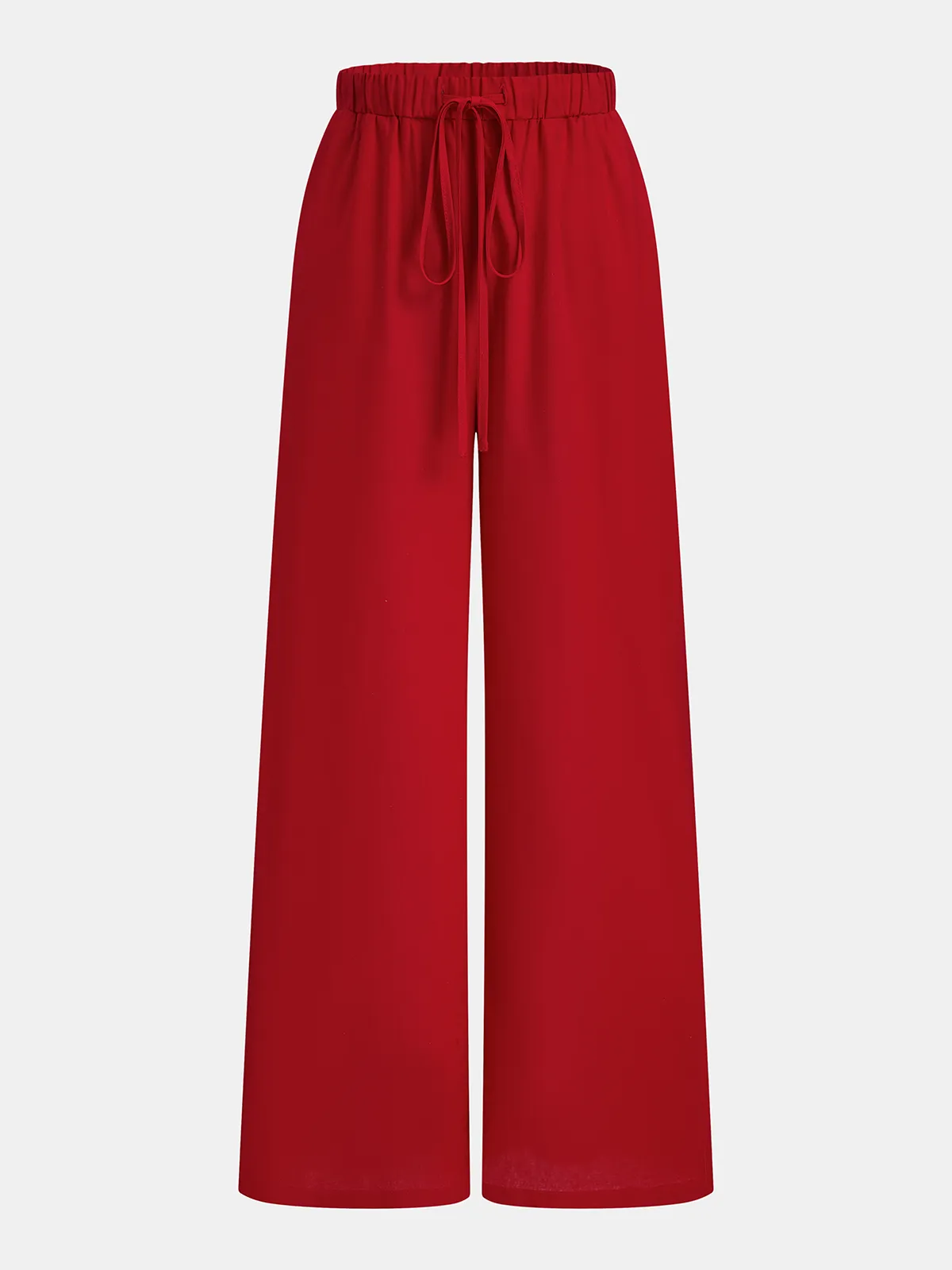 Cotton Linen Asymmetrical Top & Pants Set sold by COMMENSE product image thumbnail 5