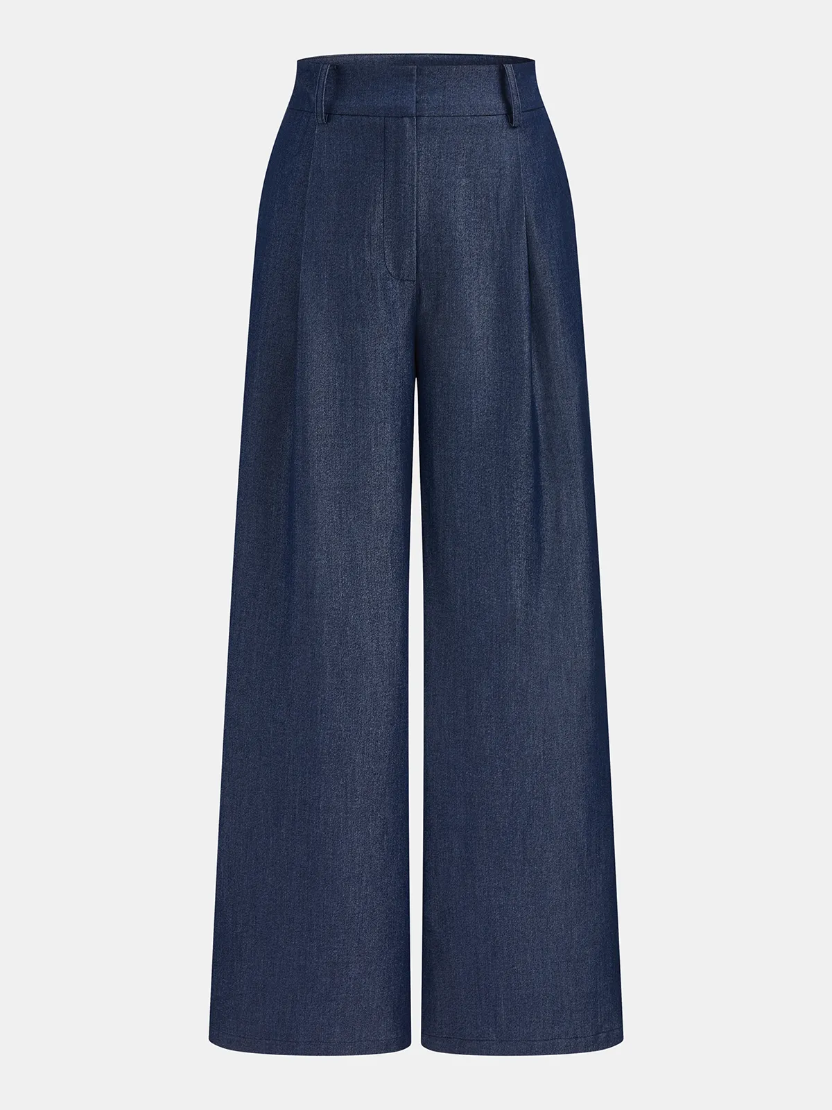 Metal Detail Vest & Wide Leg Pants Set sold by COMMENSE product image thumbnail 4