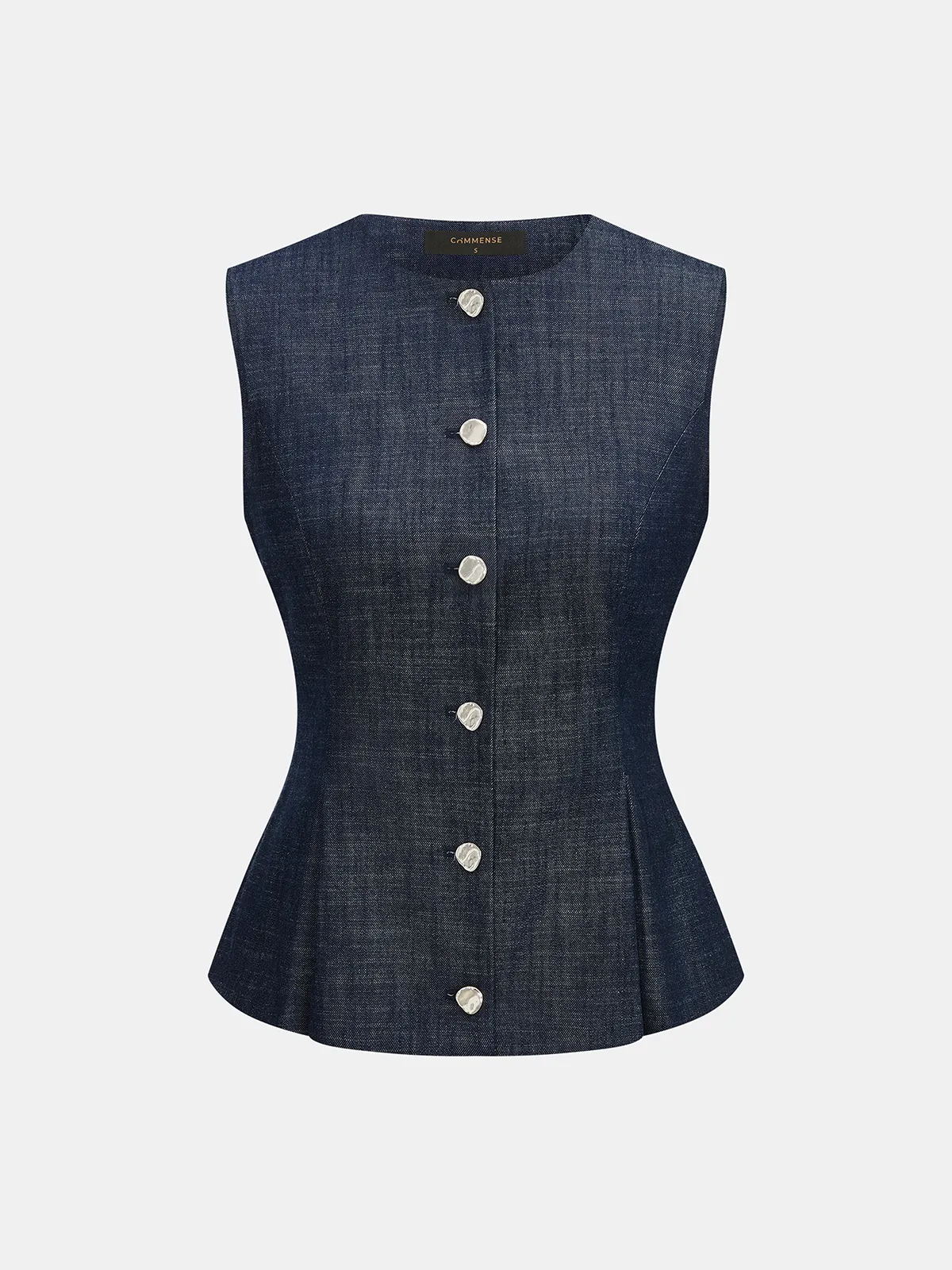 Cotton Blend Sleeveless Top & Pants Set sold by COMMENSE product image thumbnail 2