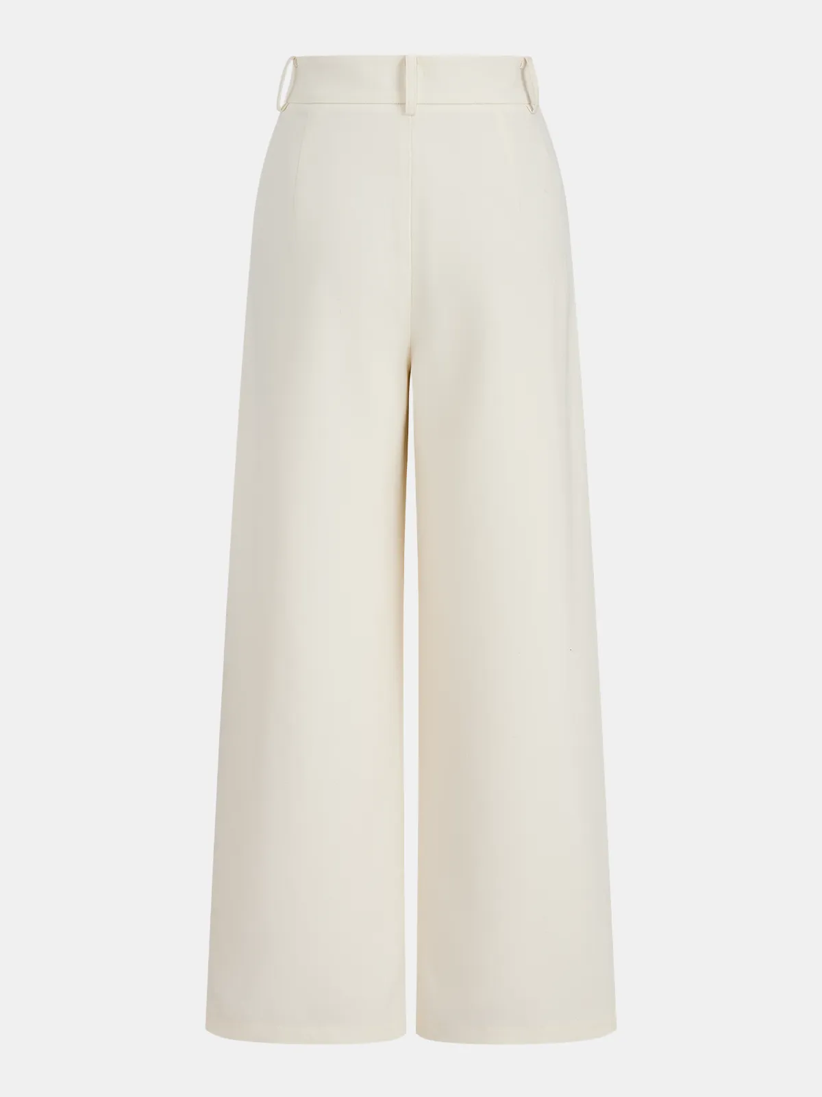 Belted Peplum Blazer Vest & Wide Leg Pants Set sold by COMMENSE product image thumbnail 5