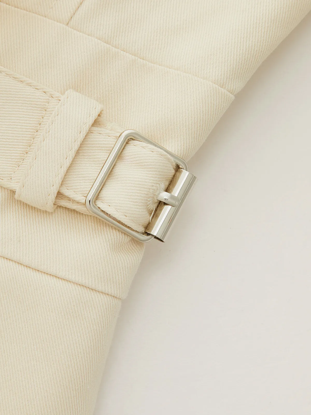 Buckle Waist Sleeveless Maxi Dress sold by COMMENSE product image thumbnail 5