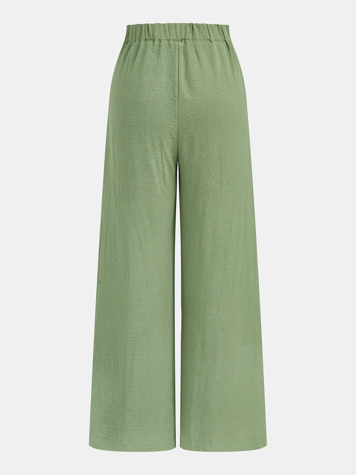 Cotton Sleeveless Top & Wide Leg Pants Set sold by COMMENSE product image thumbnail 5