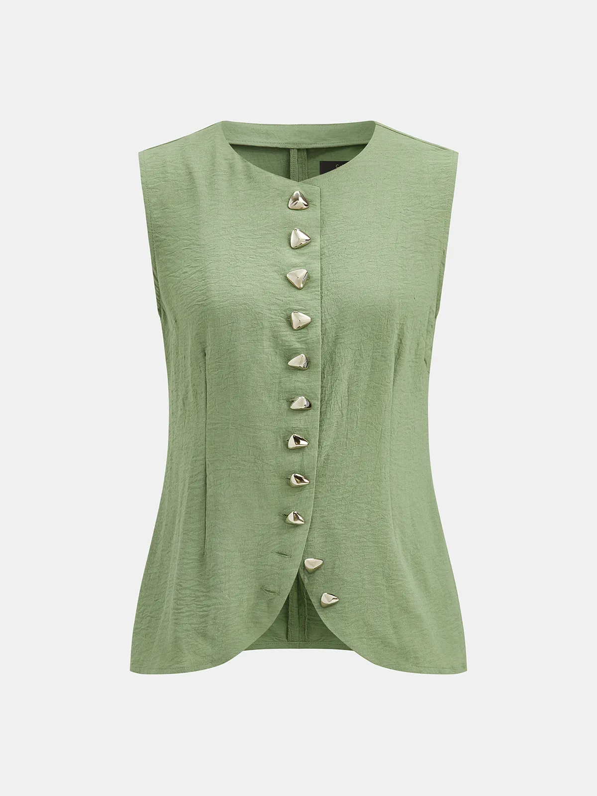 Cotton Sleeveless Top & Wide Leg Pants Set sold by COMMENSE product image thumbnail 2