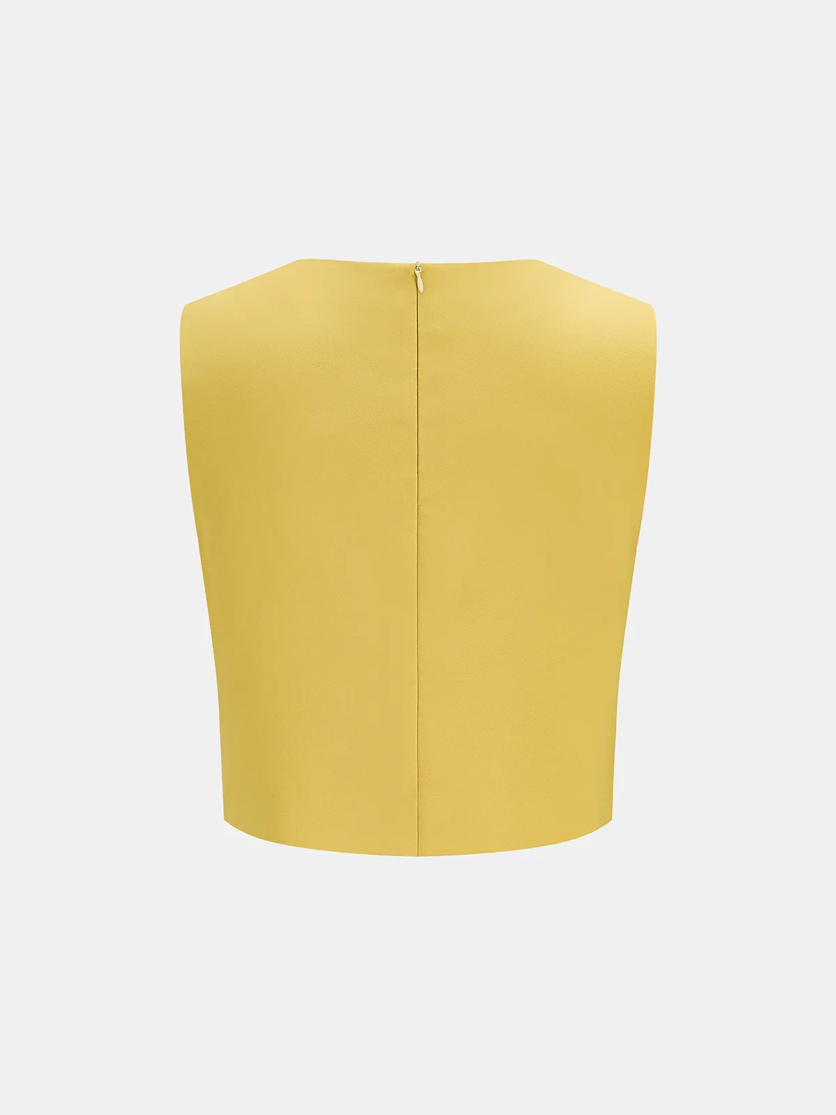 Metal Detail Sleeveless Crop Top & Mini Skirt Set sold by COMMENSE product image thumbnail 4