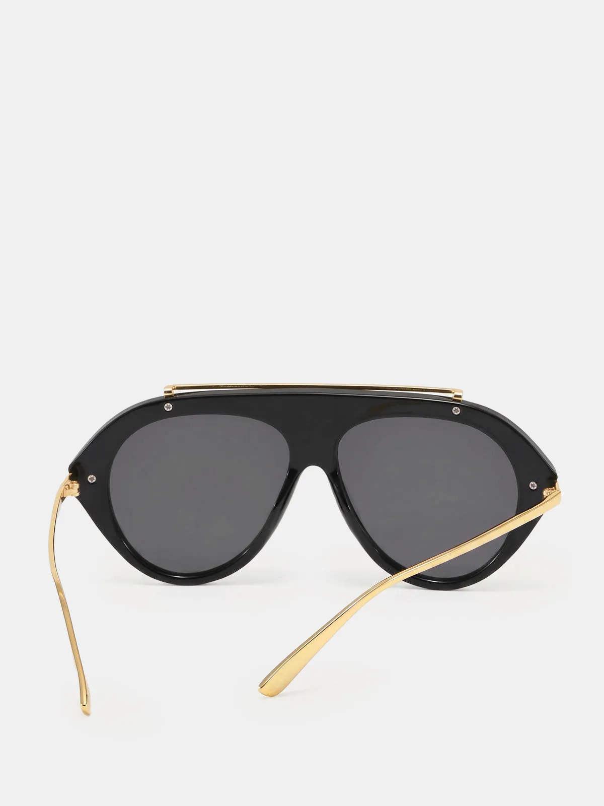 Oversized Aviator Metal Sunglasses sold by COMMENSE product image thumbnail 3