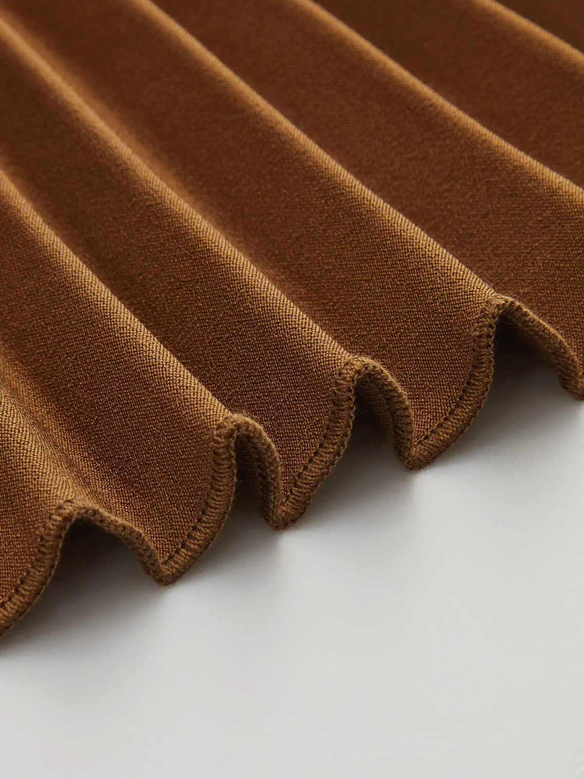 One Shoulder Pleated Hem Ring Detail Top sold by COMMENSE product image thumbnail 4