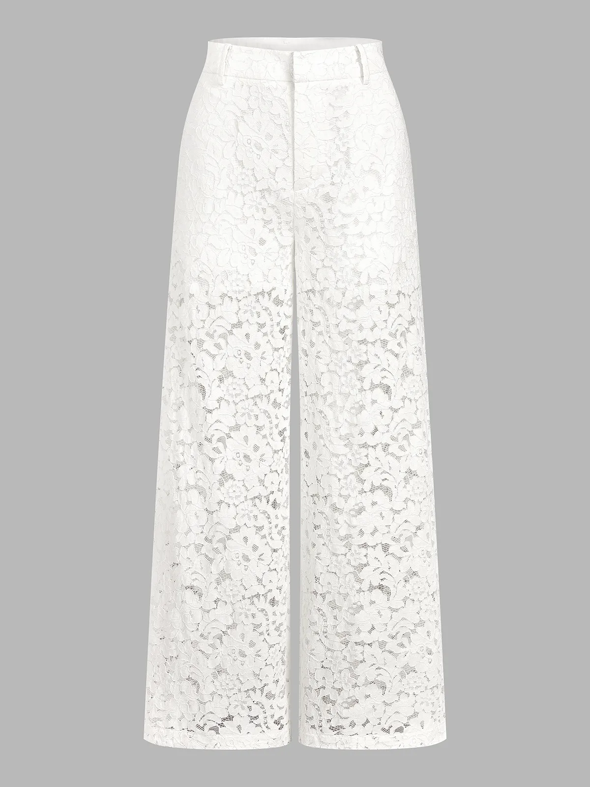 Frog Button Mandarin Collar Lace Vest & Pants Set sold by COMMENSE product image thumbnail 5