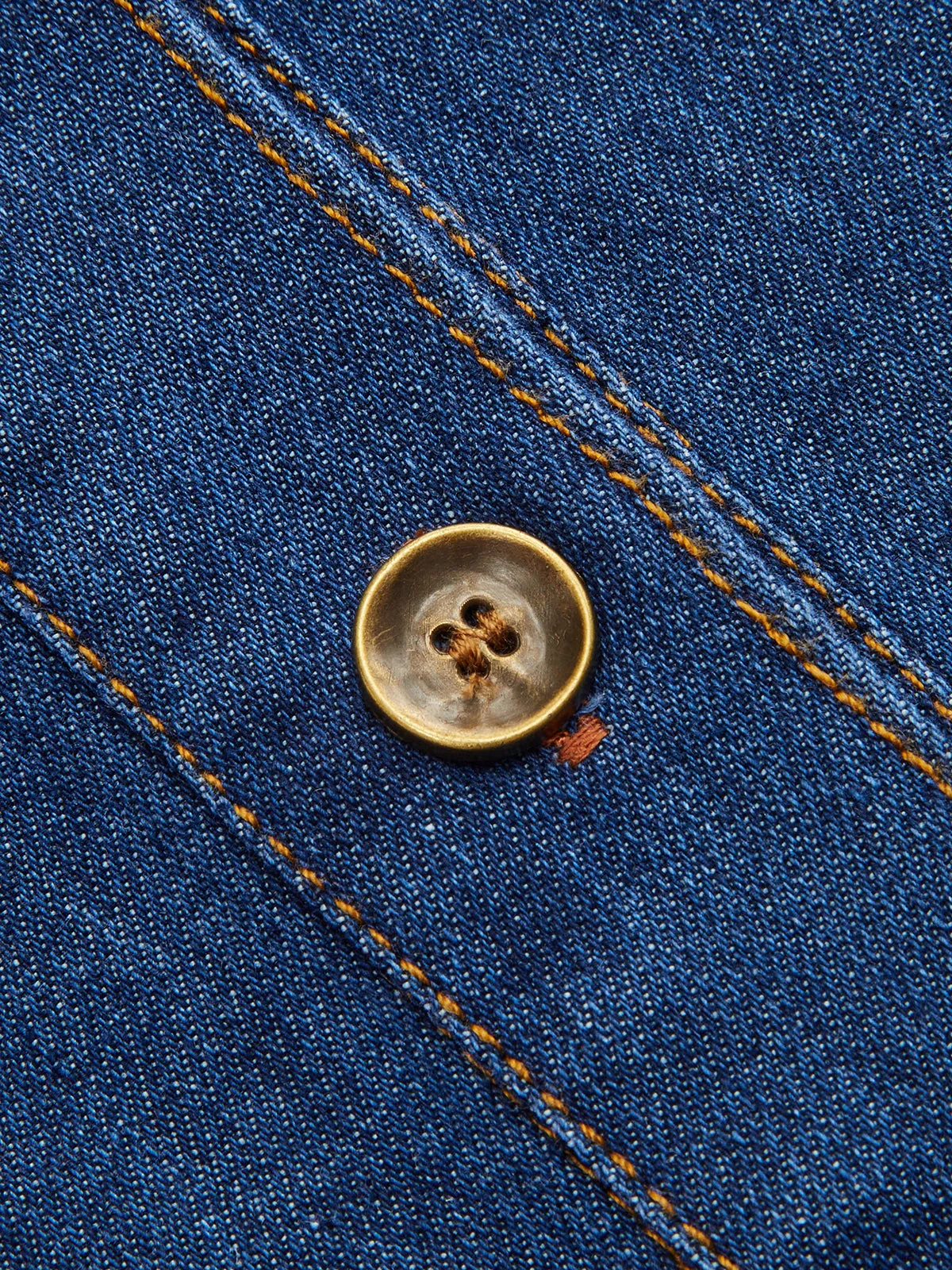 Belted Short Sleeve Denim Shirt Dress sold by COMMENSE product image thumbnail 4