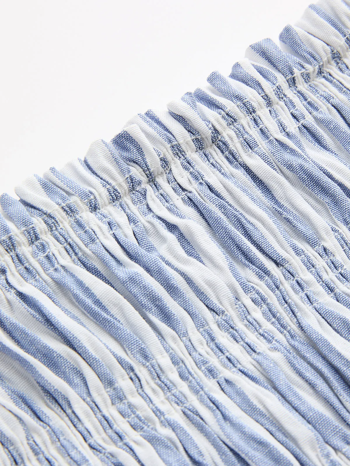 Smocked Striped Cami Maxi Dress sold by COMMENSE product image thumbnail 4
