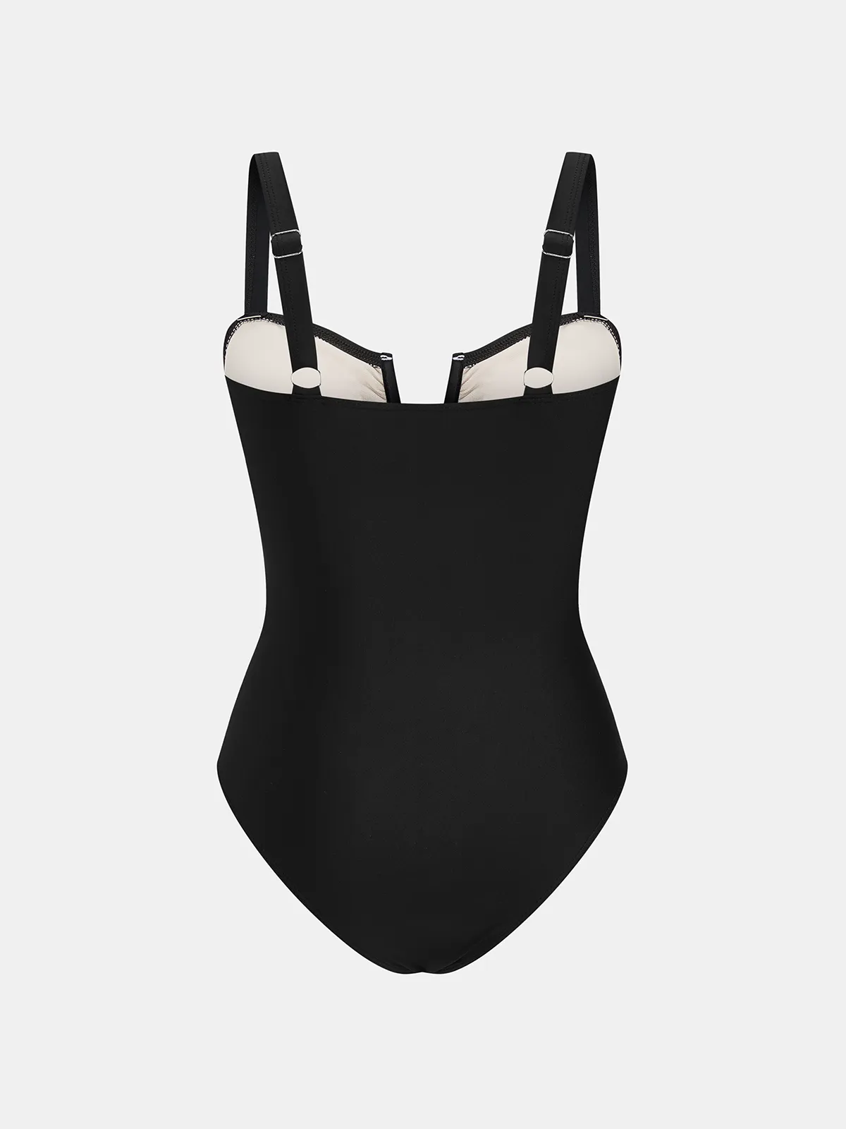 Perforated One Piece Swimsuit & Skirt Set sold by COMMENSE product image thumbnail 3