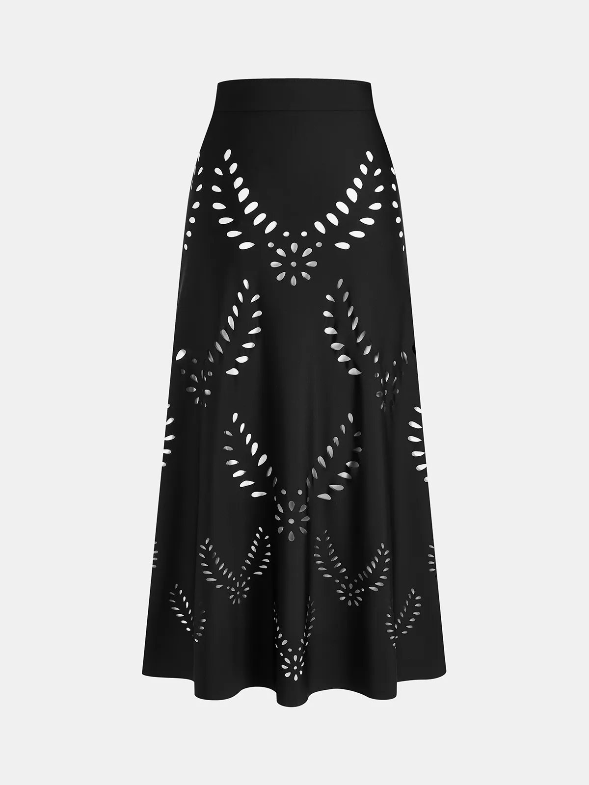 Perforated One Piece Swimsuit & Skirt Set sold by COMMENSE product image thumbnail 4