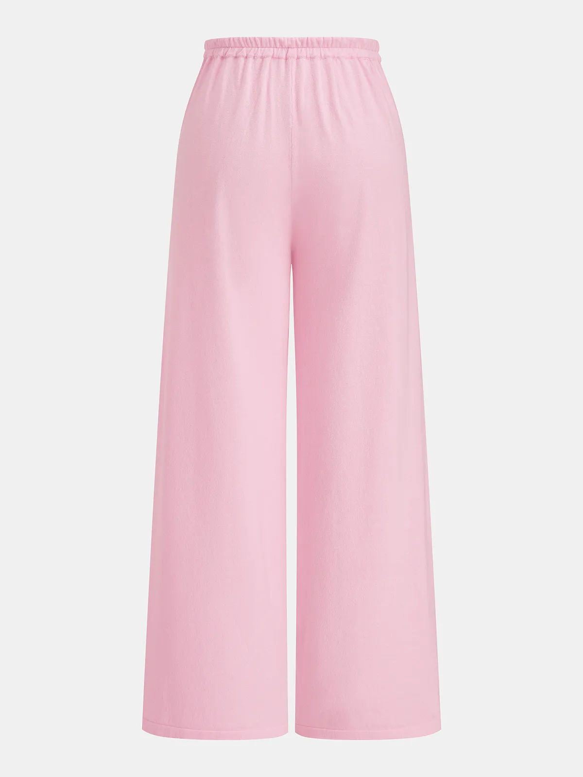 Halter Twist-Front Knit Top & Drawstring Pants Set sold by COMMENSE product image thumbnail 5