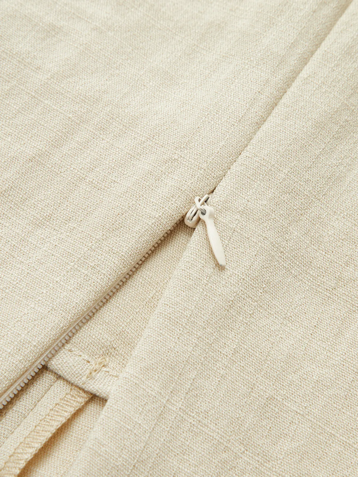 Tie-Back Wrap Crop Short Sleeve Blouse sold by COMMENSE product image thumbnail 4