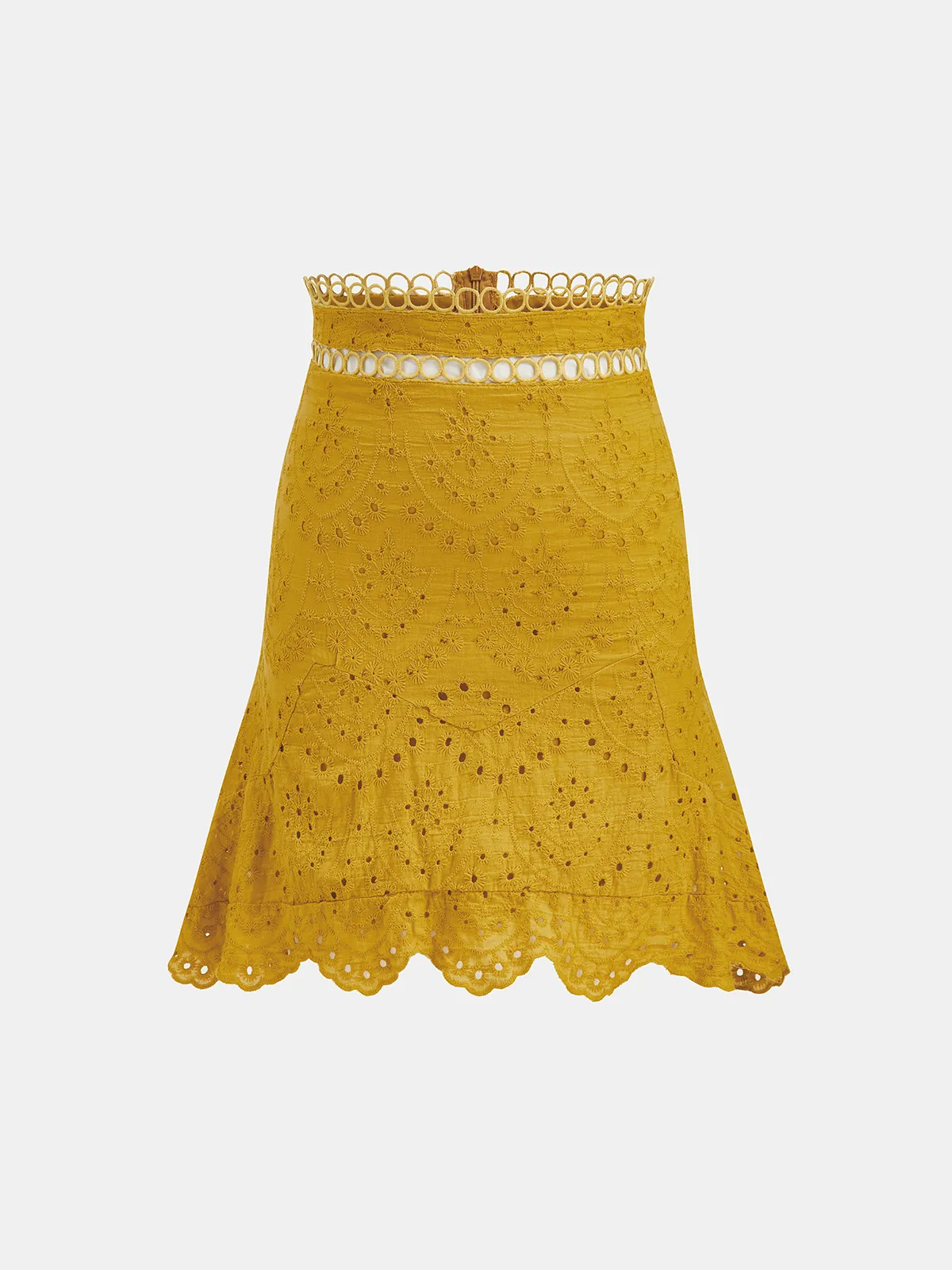 Eyelet Embroidered Cami Top & Skirt Set sold by COMMENSE product image thumbnail 4