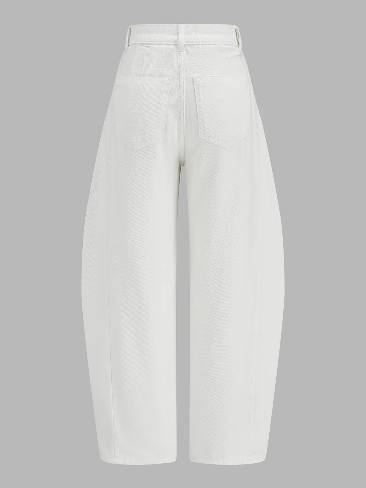 Mid Waist Curved-Leg Jeans sold by COMMENSE product image thumbnail 2