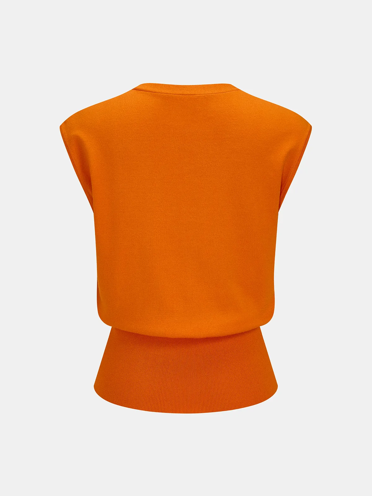 3D Floral Appliqué Knit Vest sold by COMMENSE product image thumbnail 2