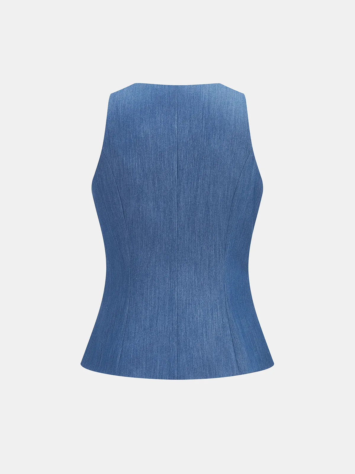 Tailored Buttoned Vest & Wide-Leg Pants Set sold by COMMENSE product image thumbnail 4