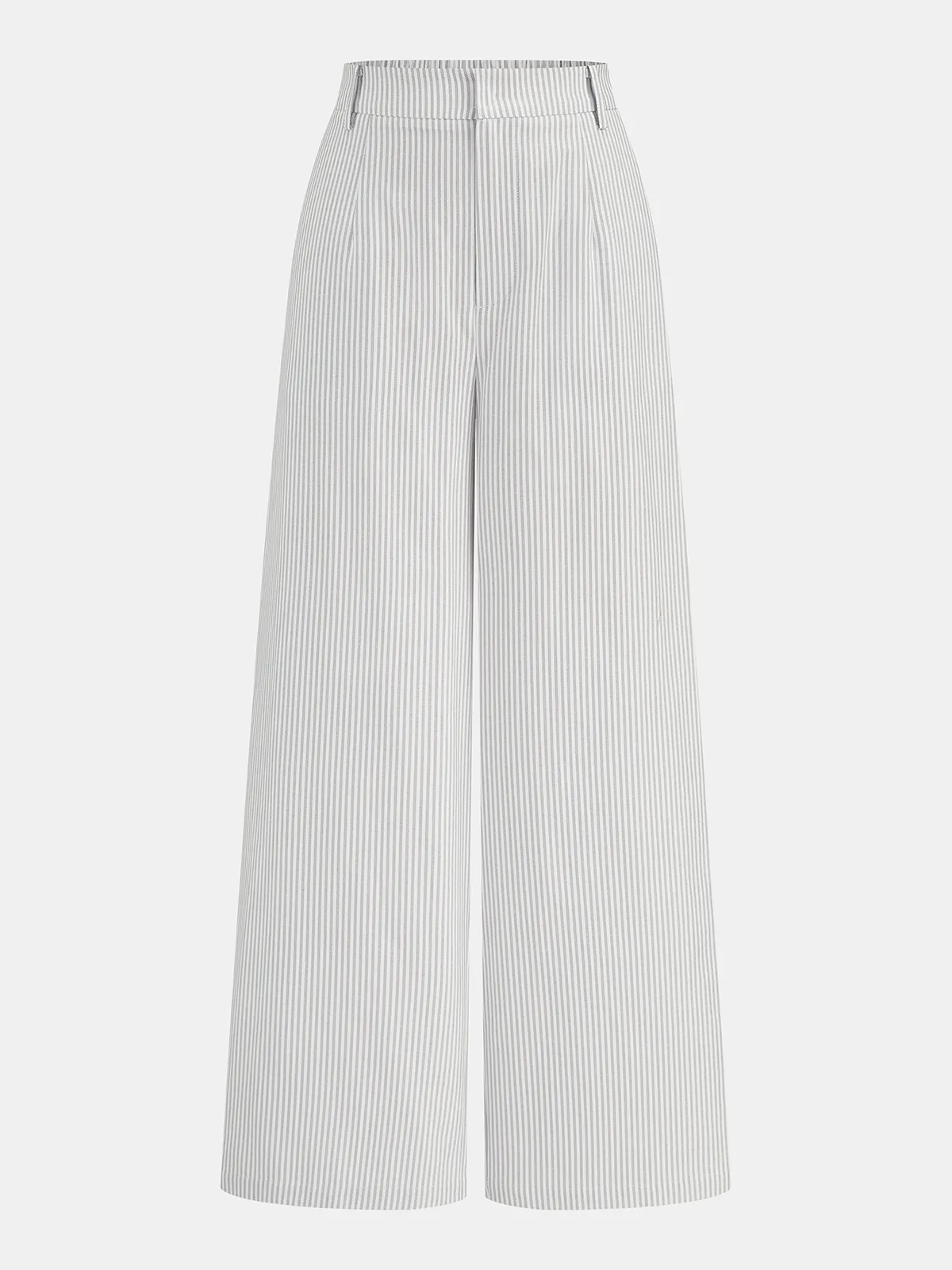 Scallop Edge Pinstripe Vest & Pants Set sold by COMMENSE product image thumbnail 5