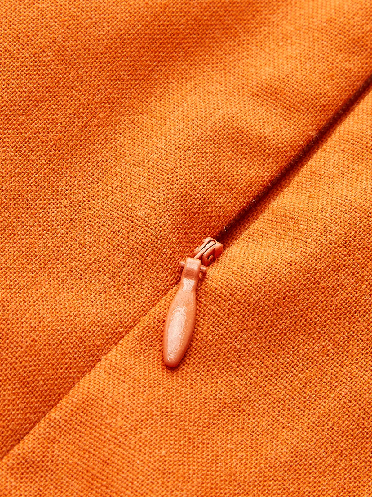 Linen-Blend Keyhole Neck Sleeveless Mini Dress sold by COMMENSE product image thumbnail 4