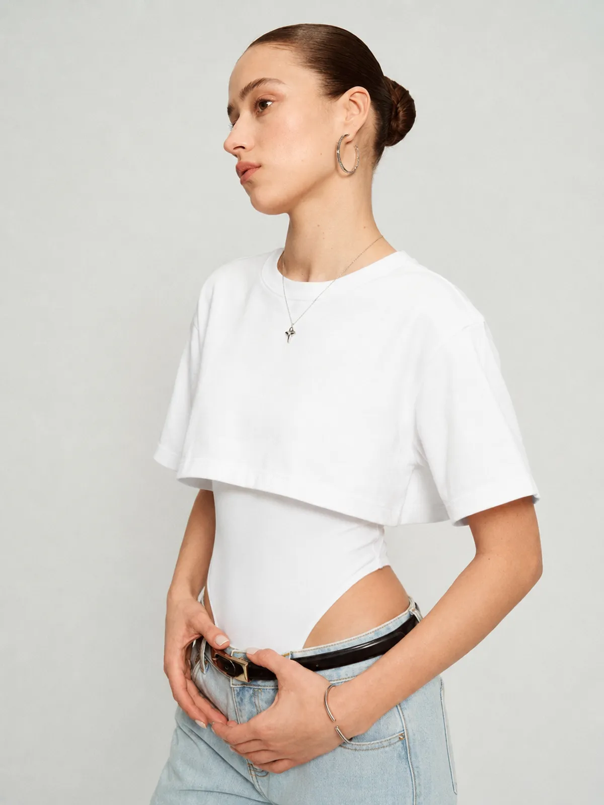 Basic Two-Piece Bodysuit sold by COMMENSE product image thumbnail 2