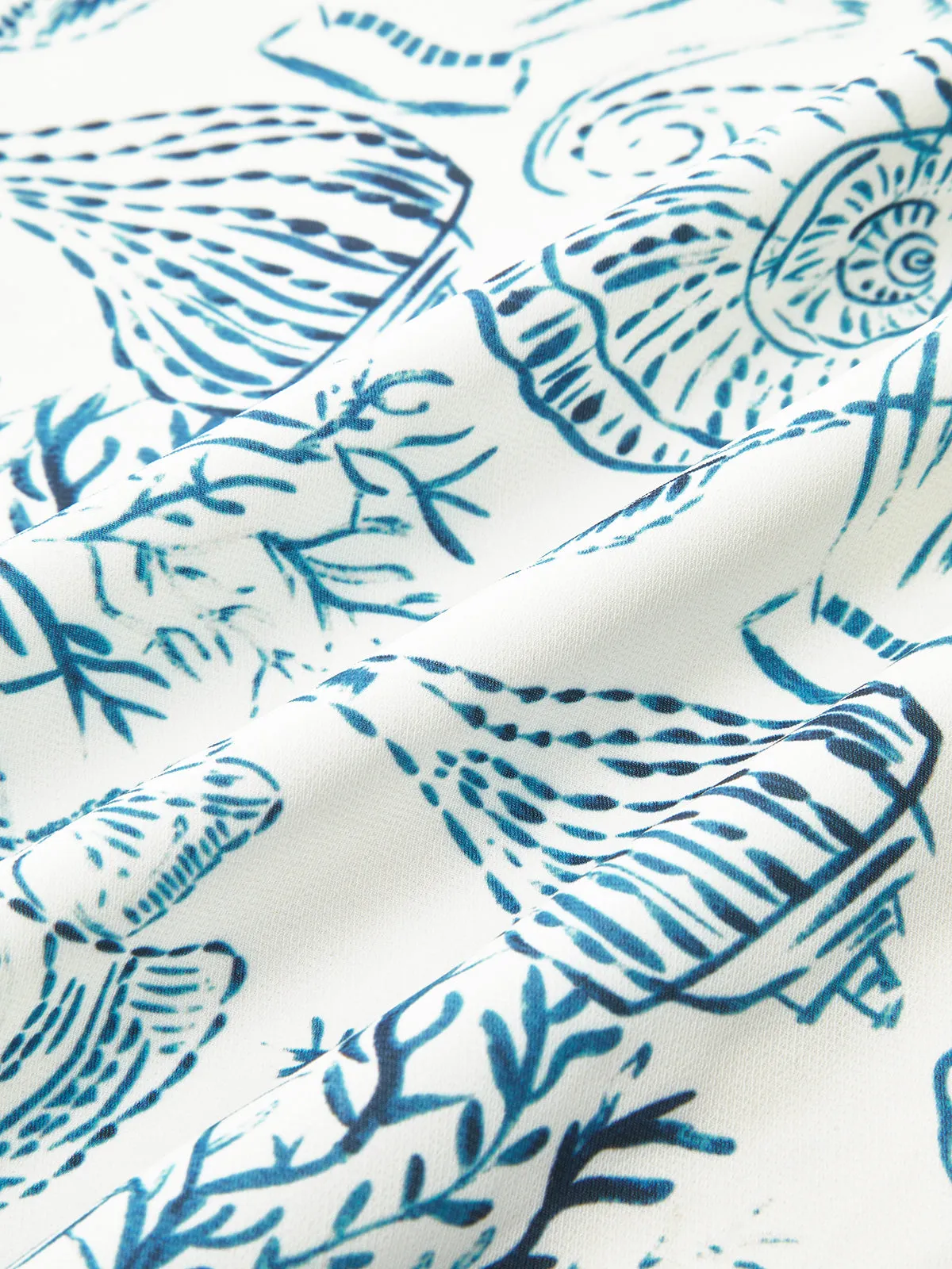 Seashell Print Cami Maxi Dress sold by COMMENSE product image thumbnail 5