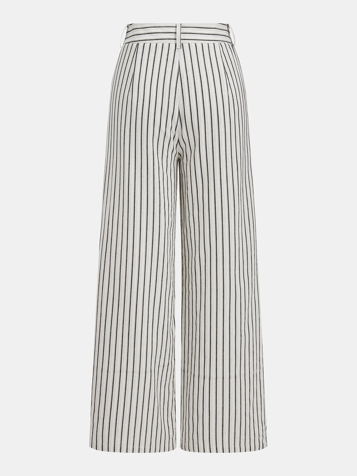Striped Tie-Back Cotton Top & Pants Set sold by COMMENSE product image thumbnail 5
