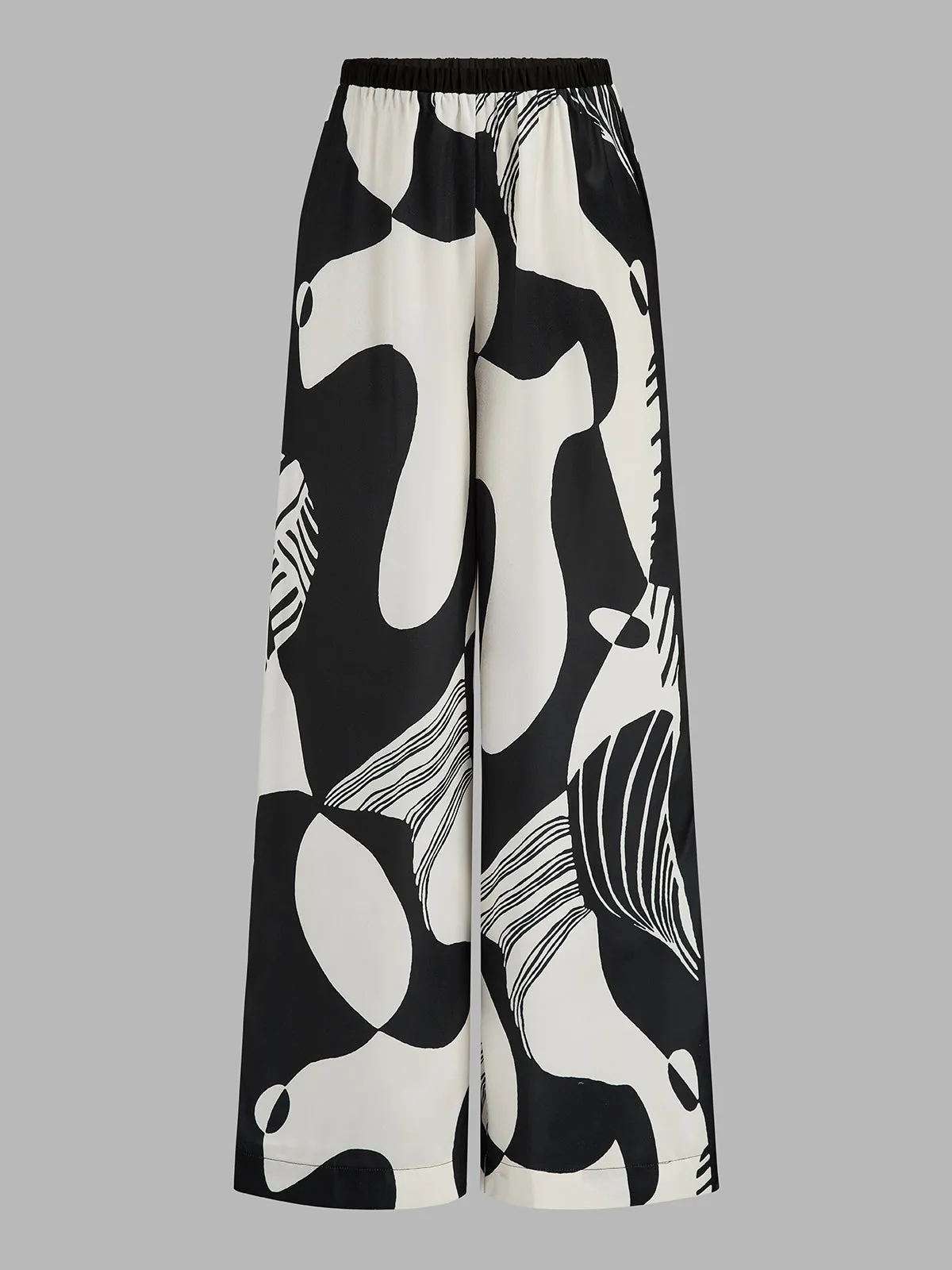 Abstract Print Bandeau Top & Pants Set sold by COMMENSE product image thumbnail 5