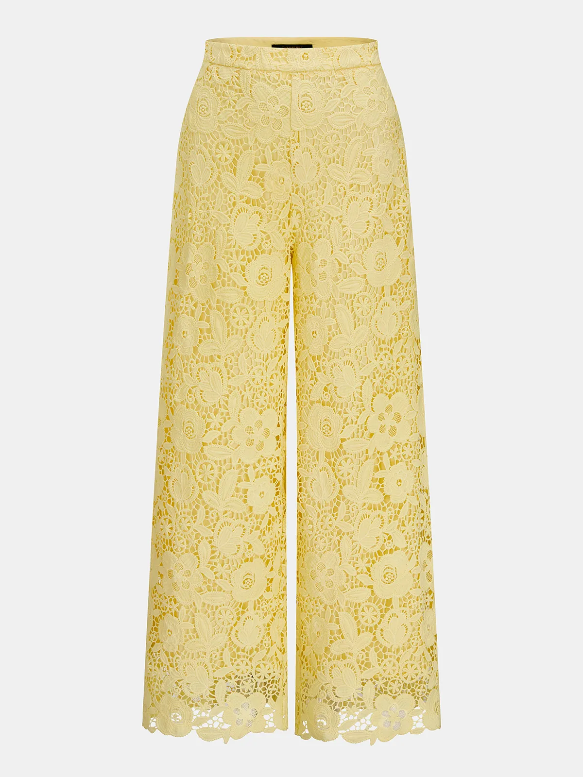 Guipure Lace Sleeveless Top & Pants Set sold by COMMENSE product image thumbnail 4