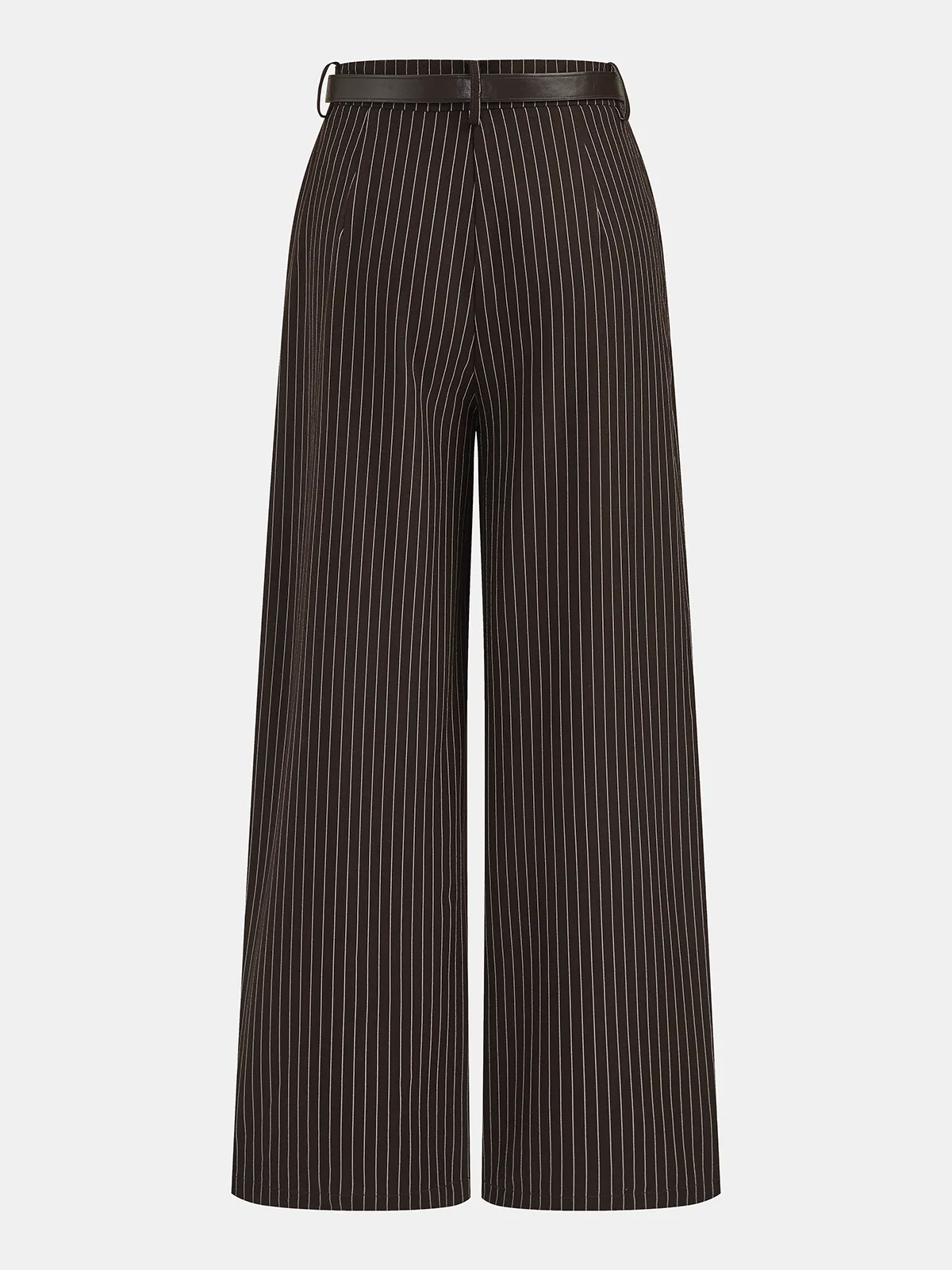 Ruched Sleeveless Top & Striped Pants Set sold by COMMENSE product image thumbnail 5