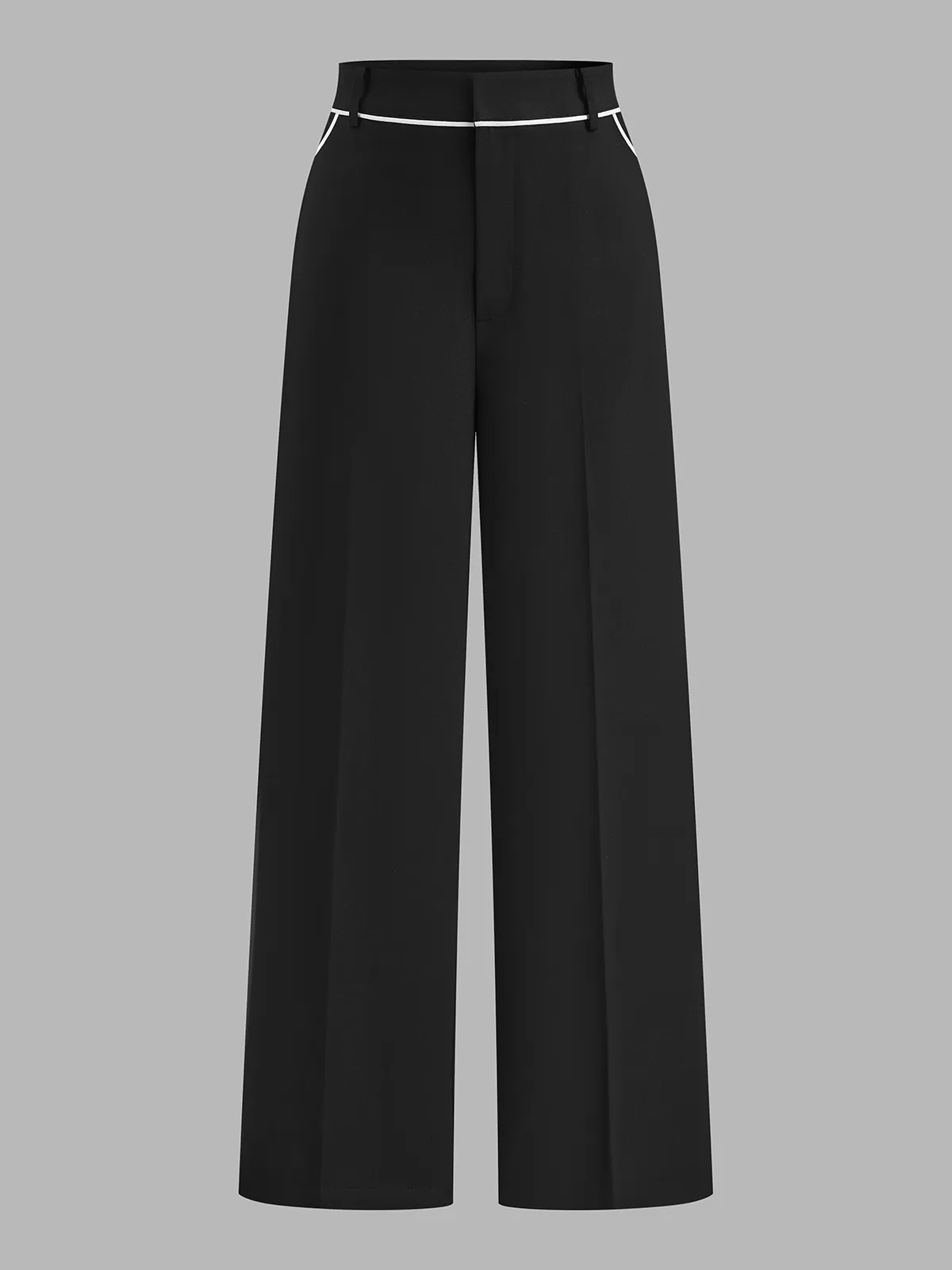 Contrast Piping Blazer Vest & Pants Set sold by COMMENSE product image thumbnail 5