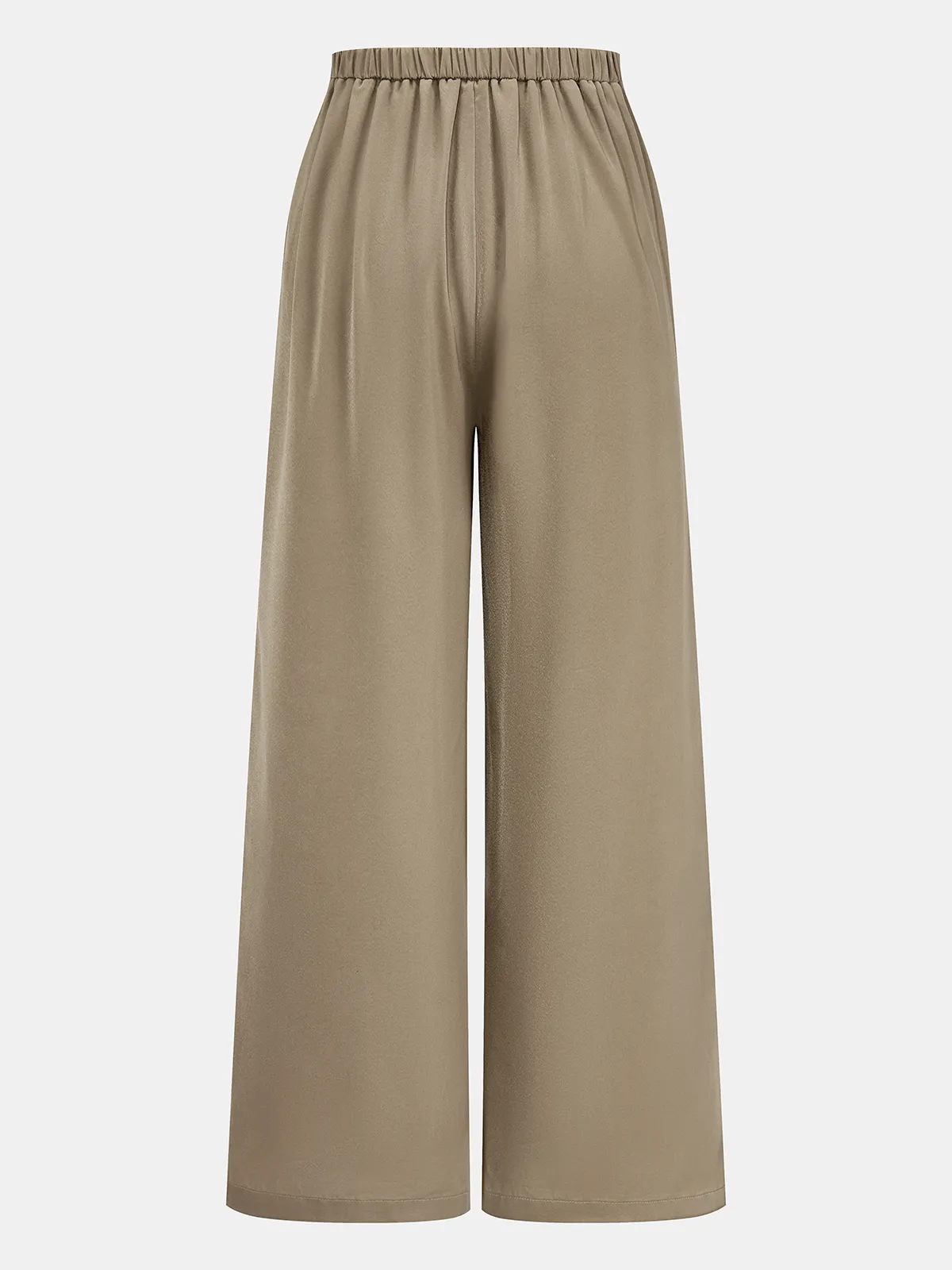 Tie-Neck Sleeveless Top & Pleated Pants Set sold by COMMENSE product image thumbnail 5
