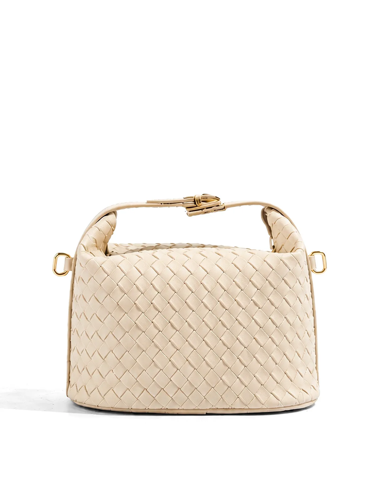 Woven Top Handle Crossbody Handbag sold by COMMENSE product image thumbnail 3