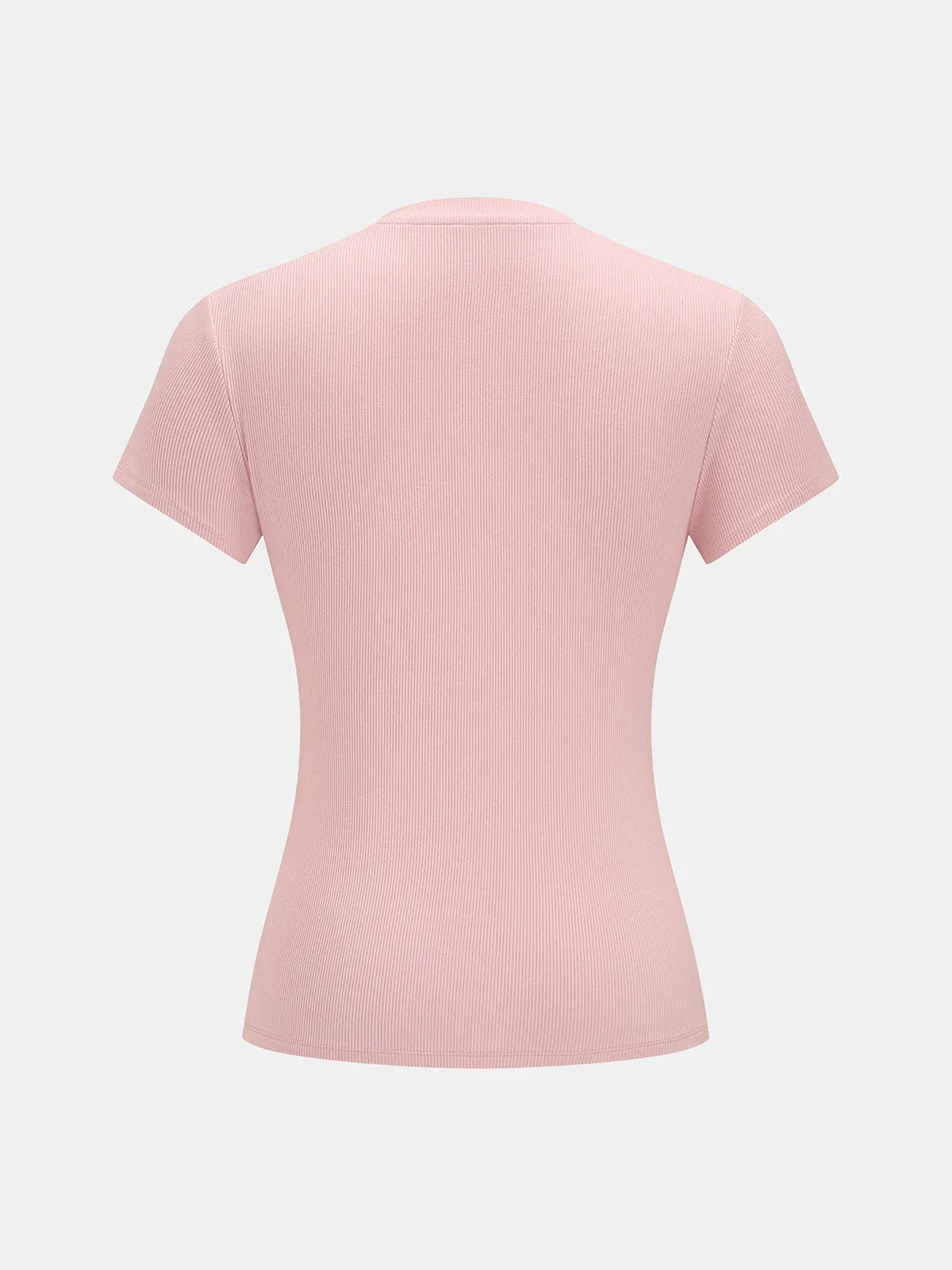 Button-Down Ribbed Knit Top & Pants Set sold by COMMENSE product image thumbnail 3
