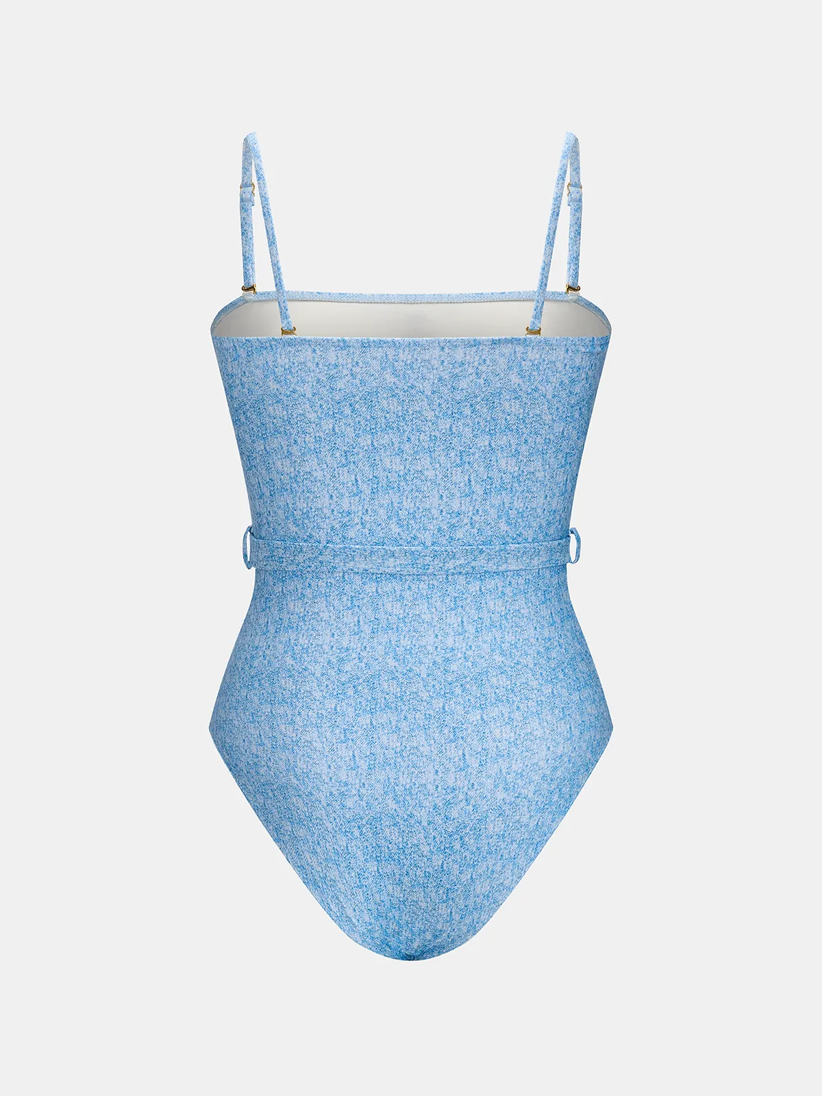 Belted One Piece Swimsuit & Sarong Set sold by COMMENSE product image thumbnail 3