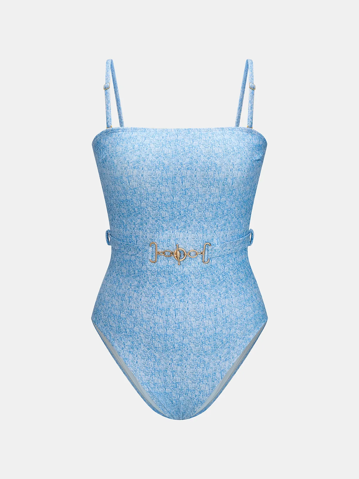 Belted One Piece Swimsuit & Sarong Set sold by COMMENSE product image thumbnail 2