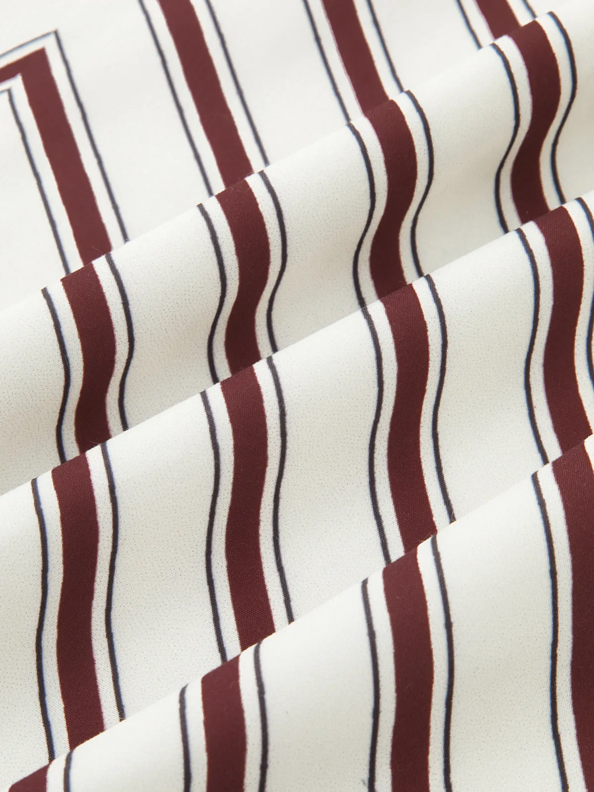 Striped Crisscross Halter Maxi Dress sold by COMMENSE product image thumbnail 5