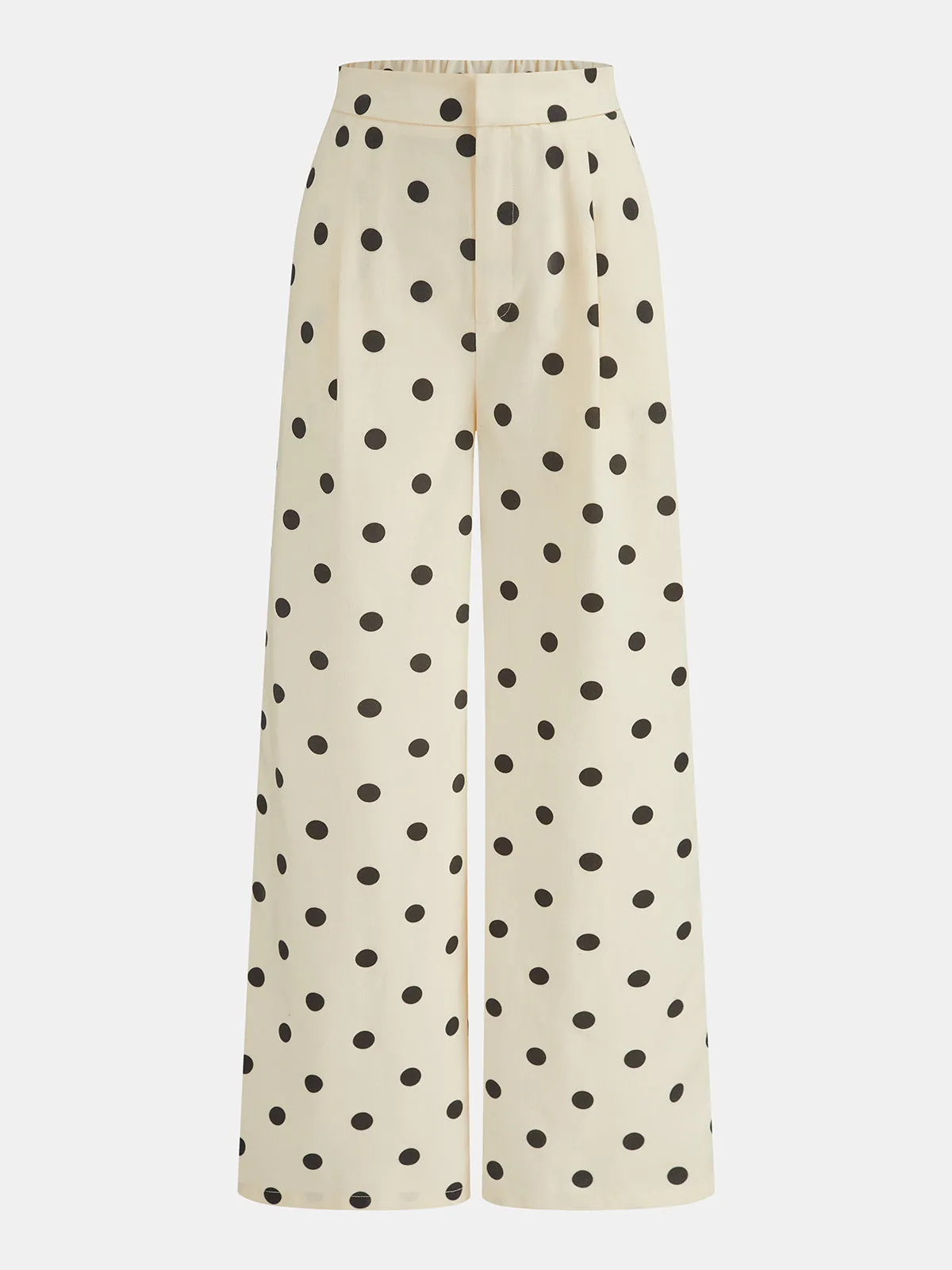 Polka Dot Strapless Top & Pants Set sold by COMMENSE product image thumbnail 5