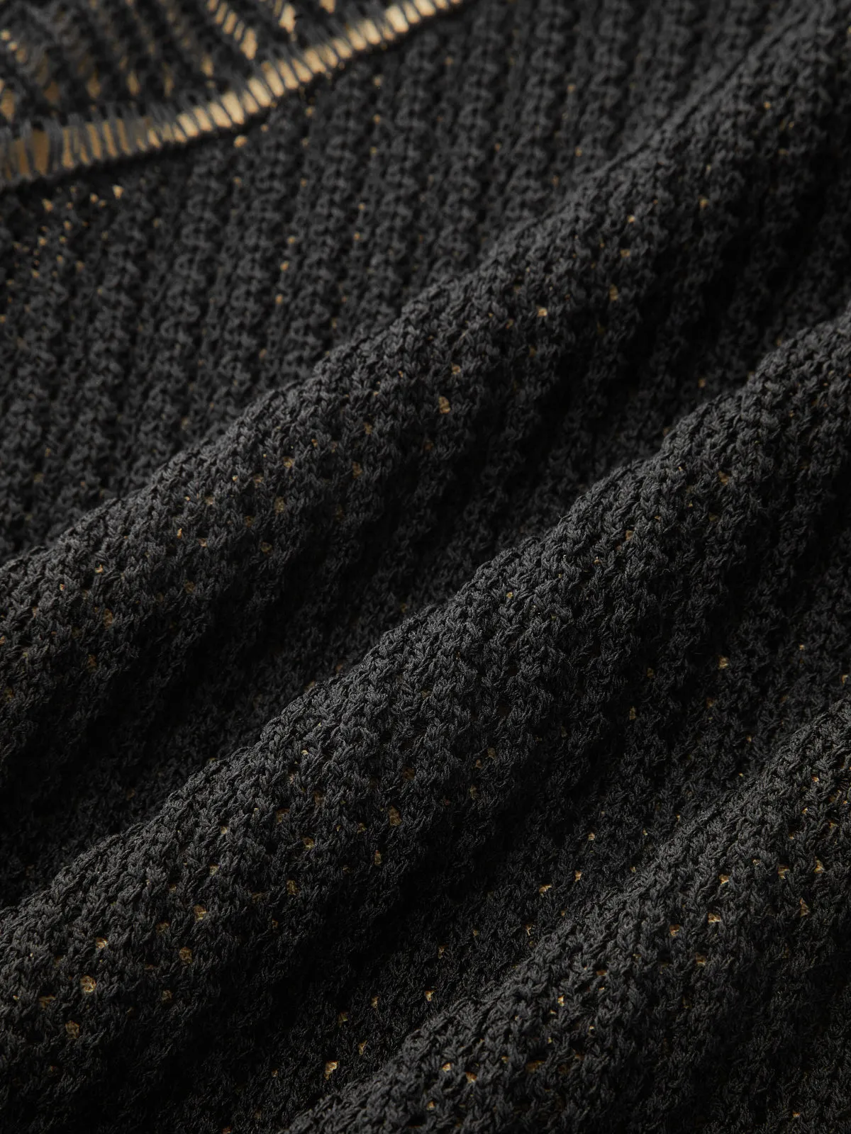 Crisscross Hollow Knit Slip Maxi Dress sold by COMMENSE product image thumbnail 5