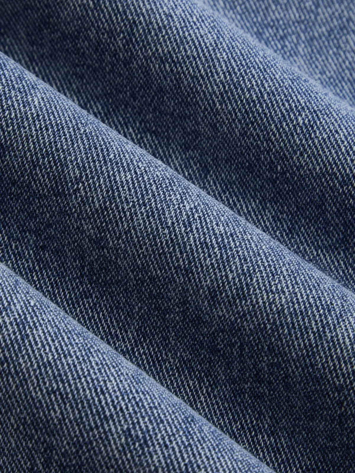 Structured Pleated Wide-Leg Jeans sold by COMMENSE product image thumbnail 4