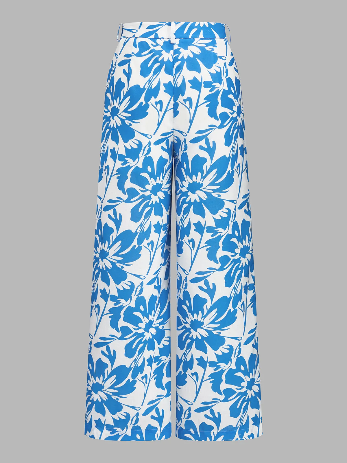 Floral Print Wrap Cami Top & Pants Set sold by COMMENSE product image thumbnail 5