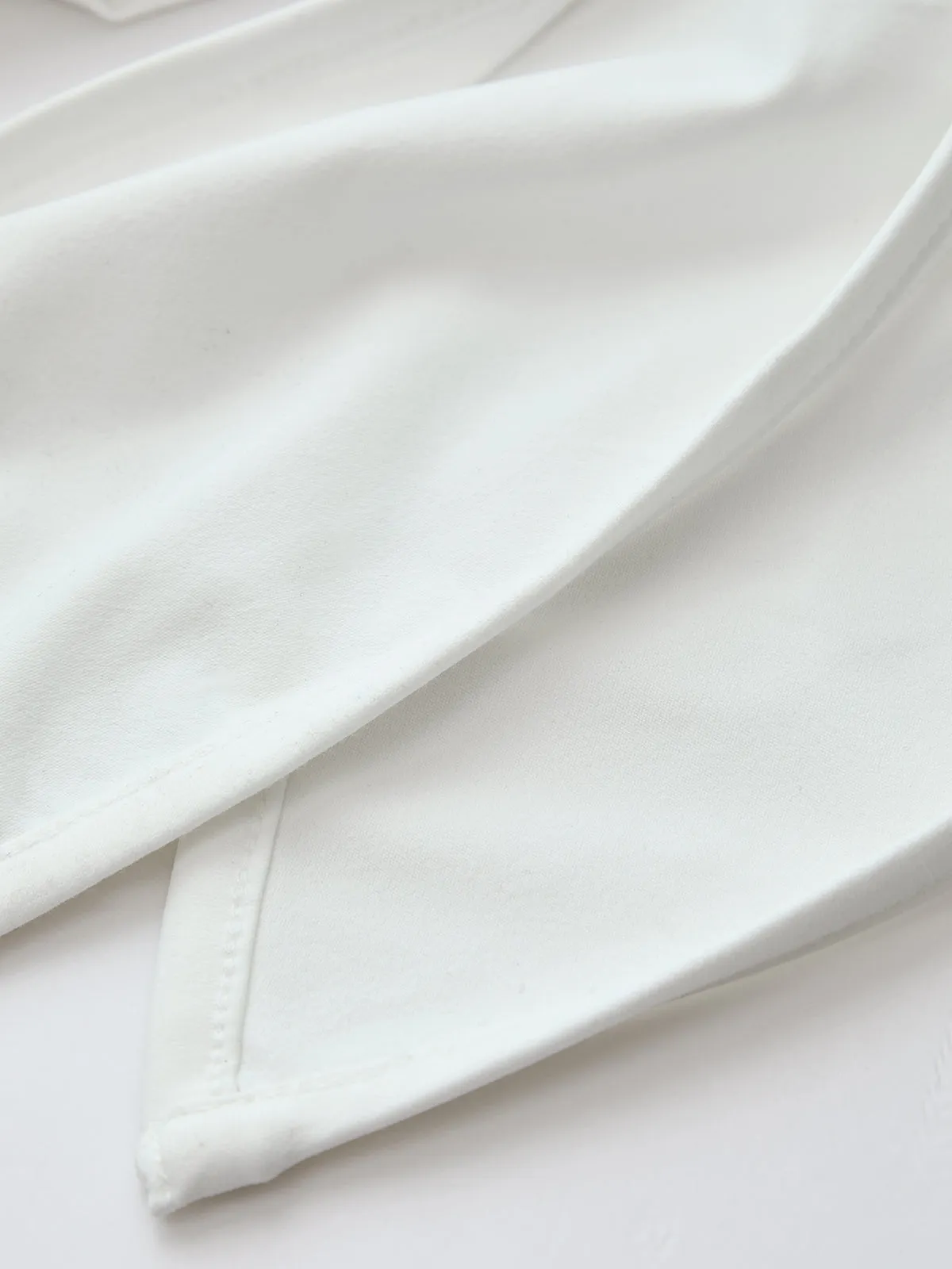 Semi Sheer Dolman Sleeve Tie Knot Blouse sold by COMMENSE product image thumbnail 4