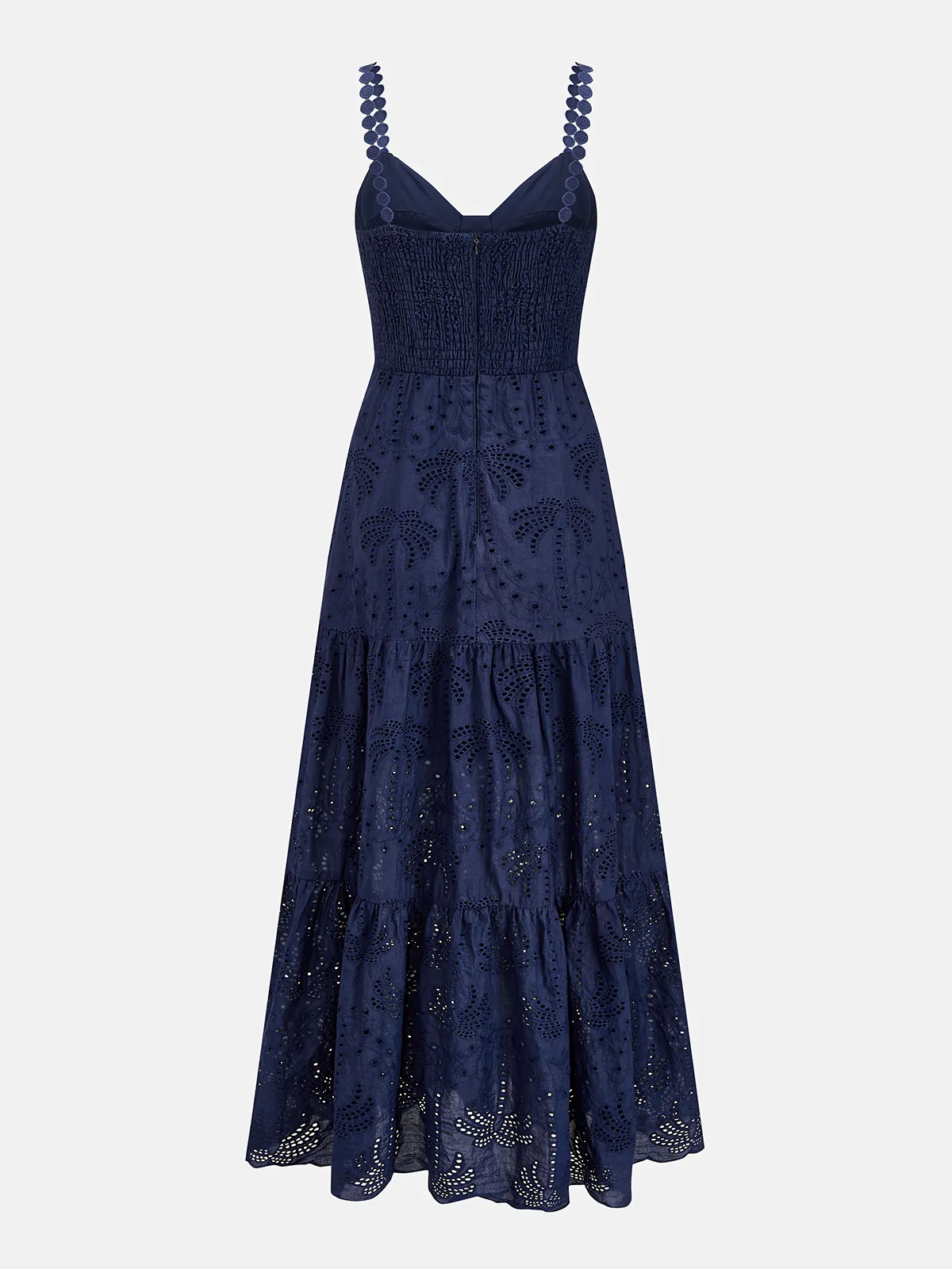 Eyelet Embroidery Tiered Cami Dress sold by COMMENSE product image thumbnail 3