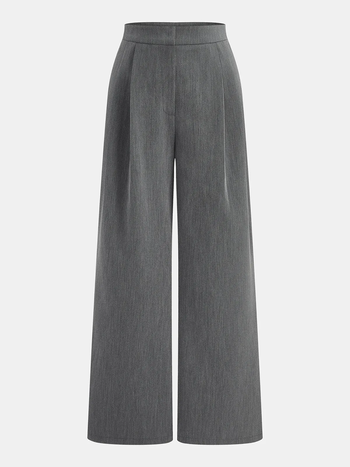V Neck Asymmetrical Vest & Pleated Pant Set sold by COMMENSE product image thumbnail 5