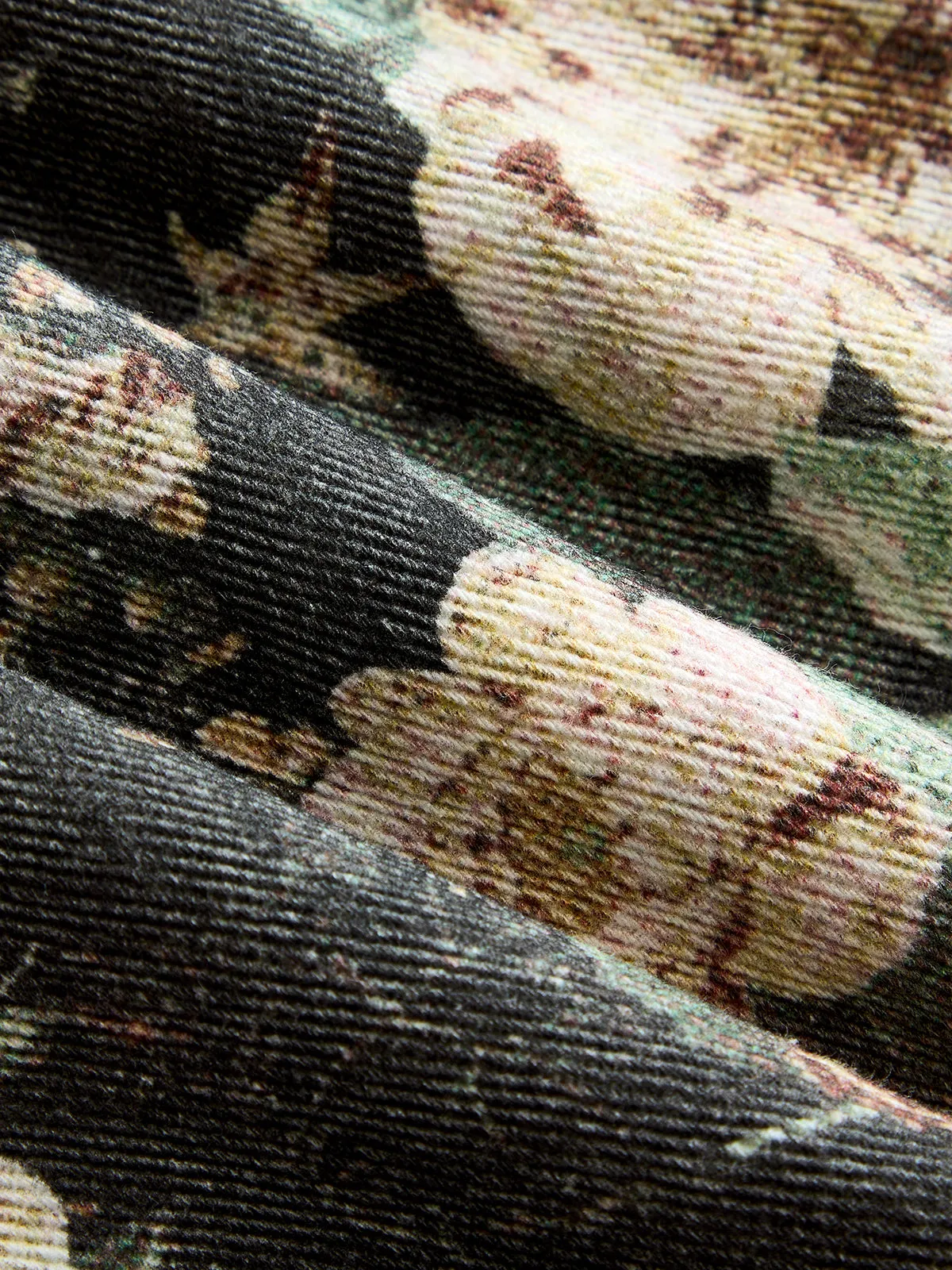 Vintage Floral Denim Shorts sold by COMMENSE product image thumbnail 4
